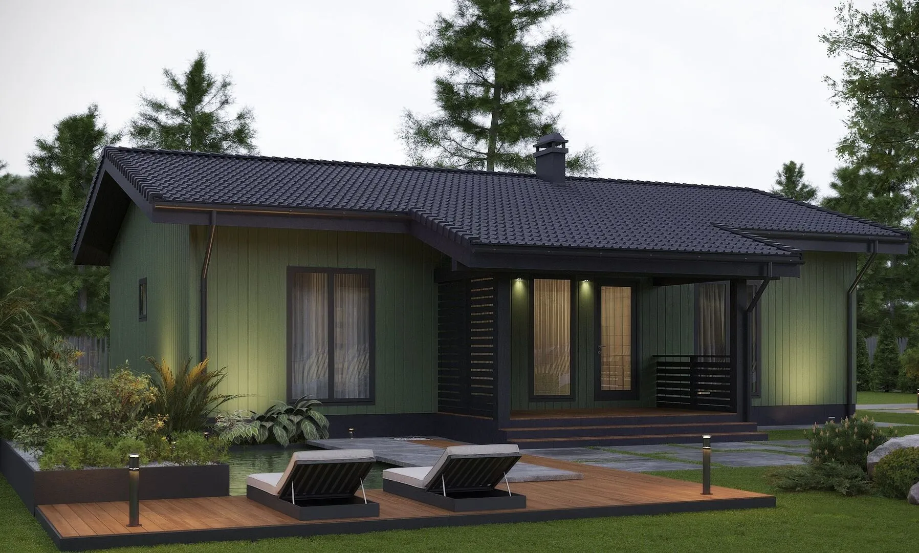 Каркасный дом «Азимут»