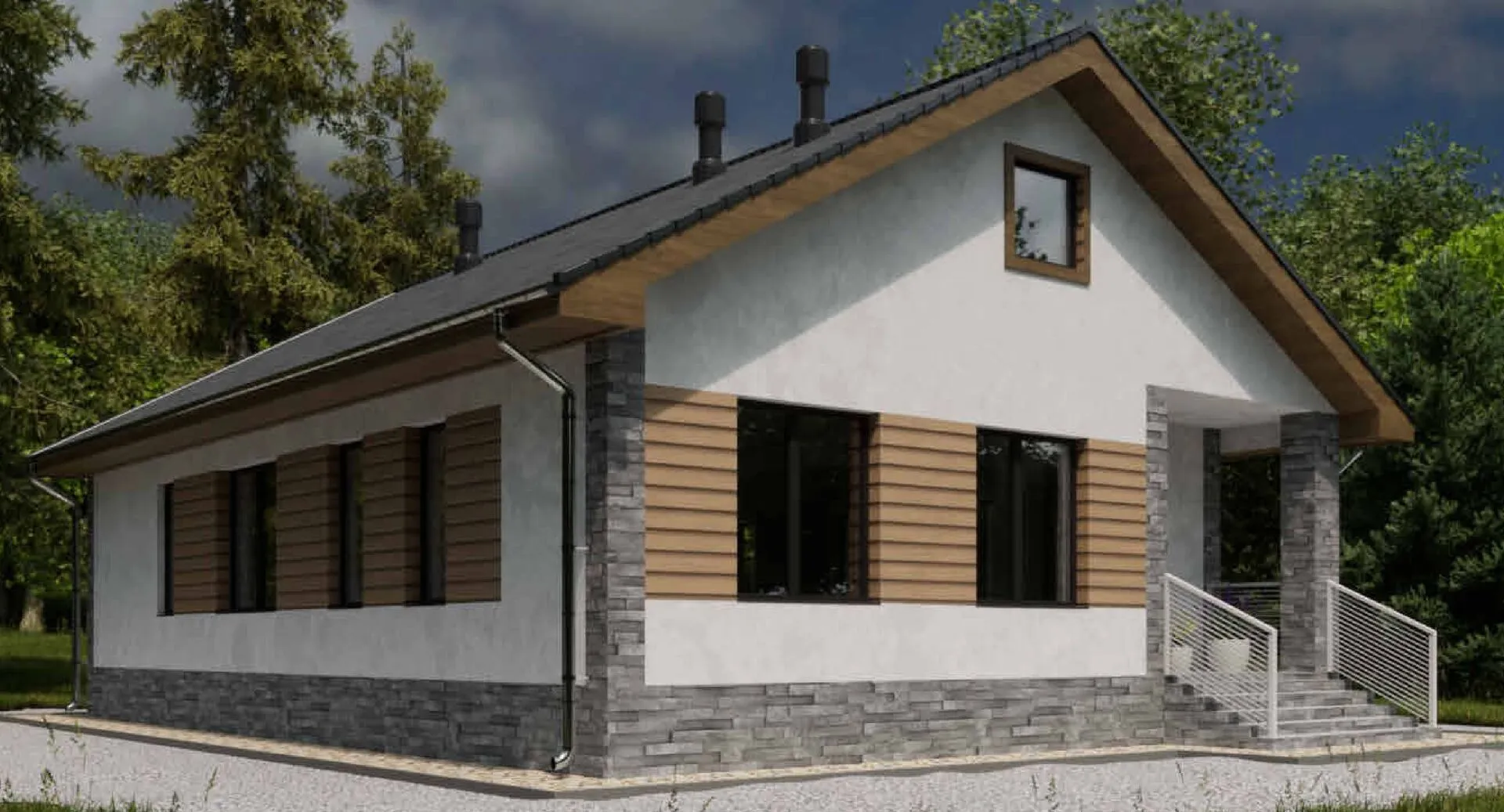 Загородный дом. Серия 