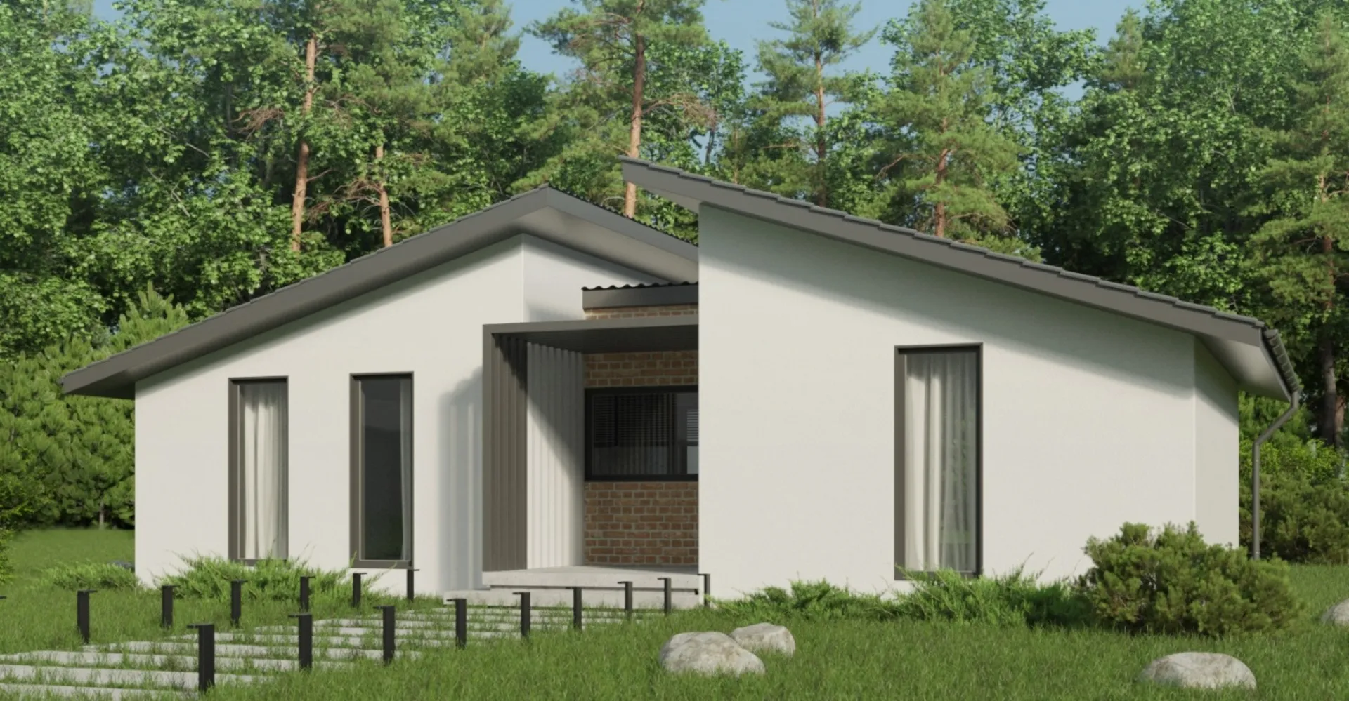 Дом ПИРИ 62 м2