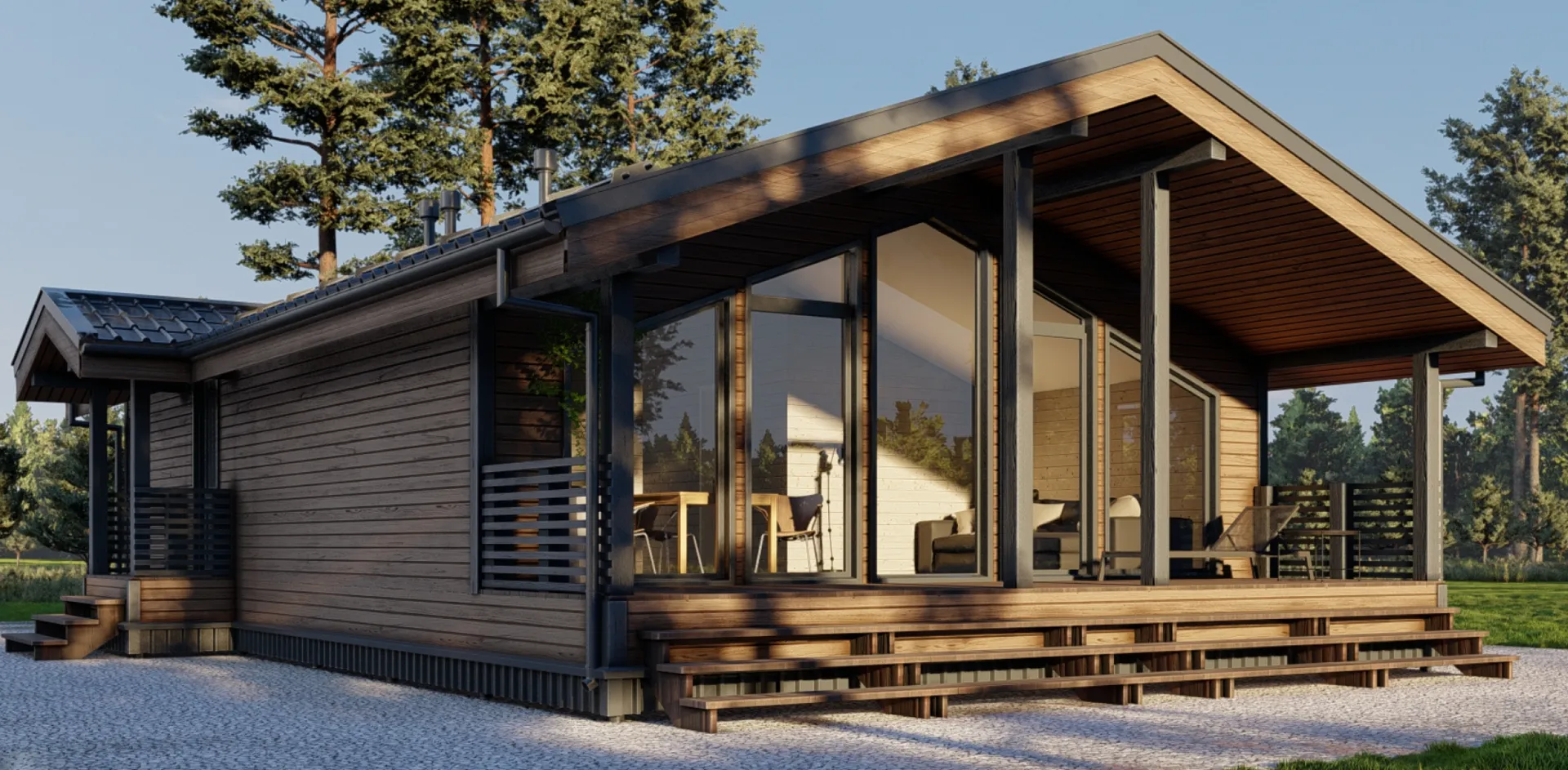 Дом в стиле «Шале» ЭД-99