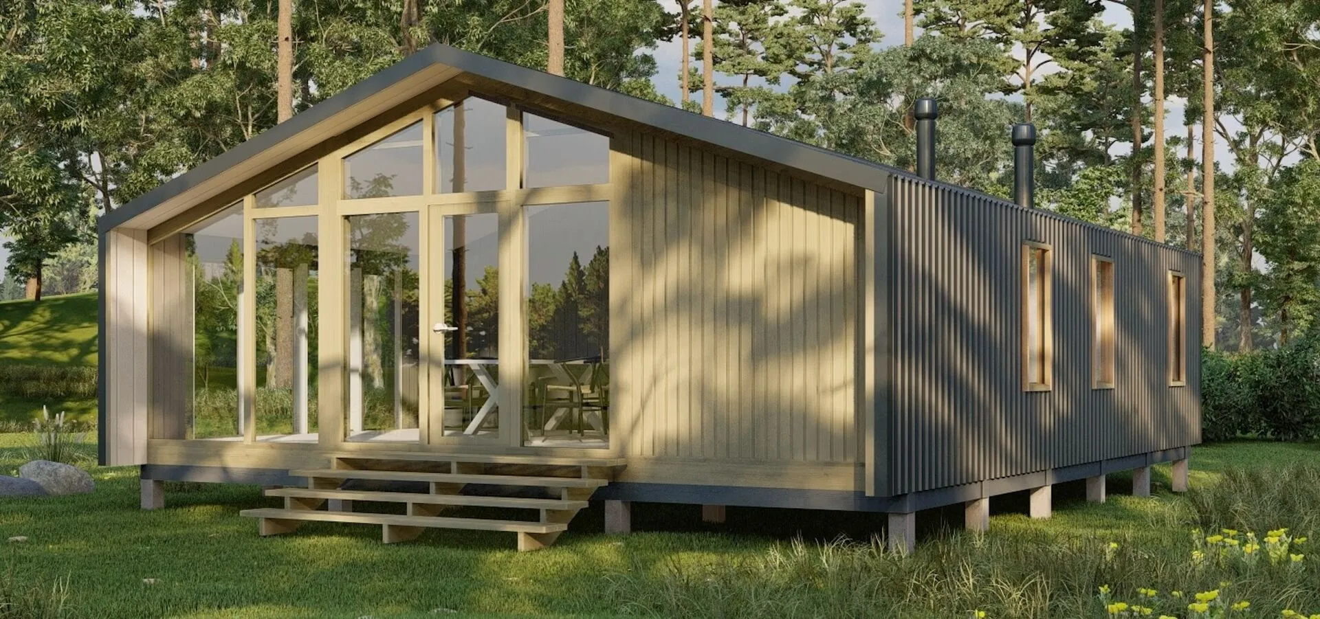 Модульный дом FL 65 (В65)