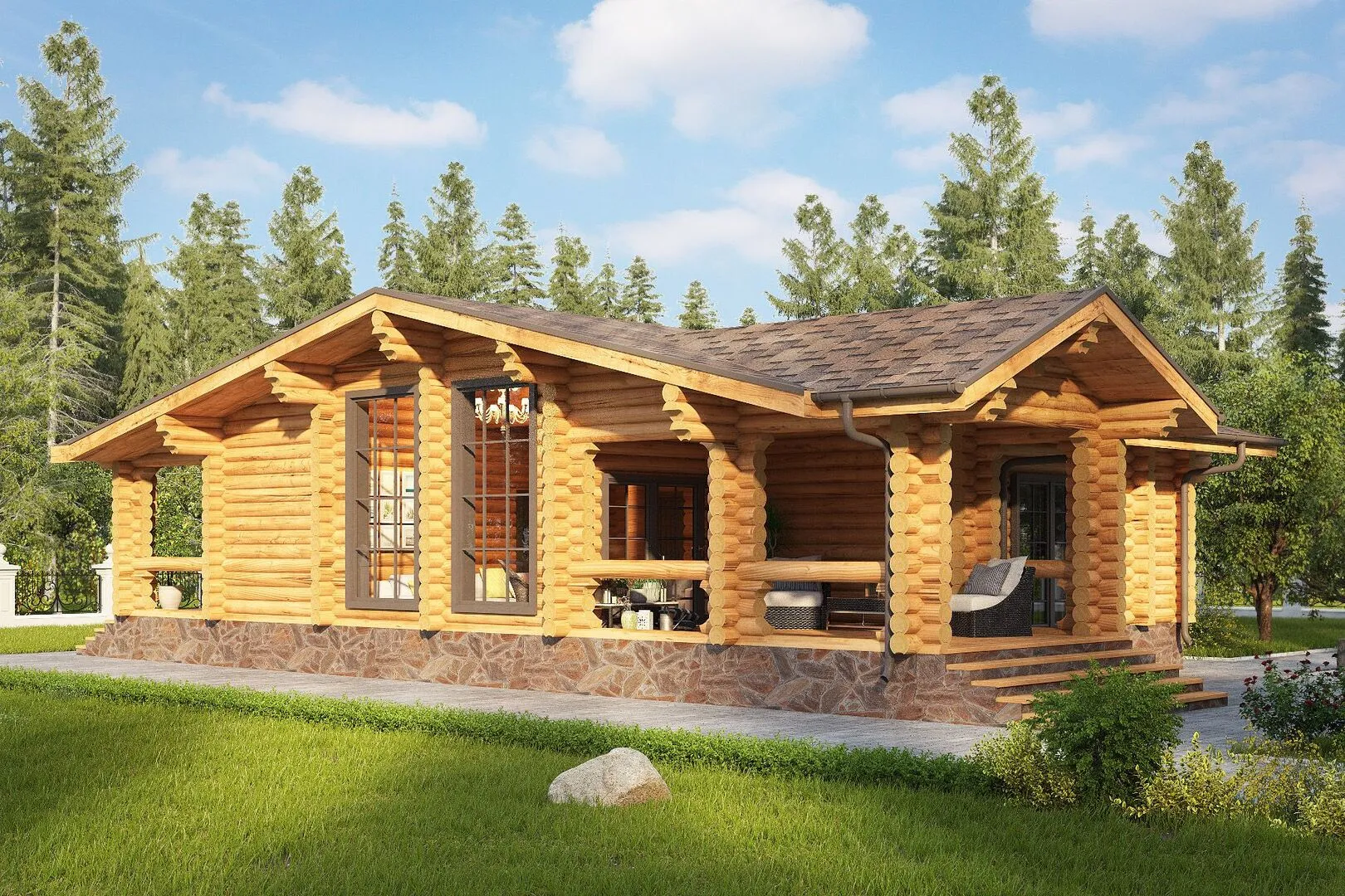 Загородный дом ГД-908