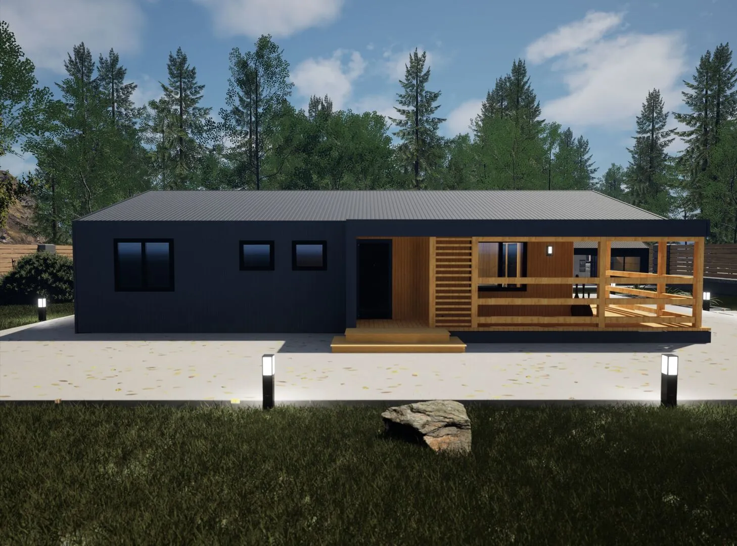 Загородный дом Барн 153