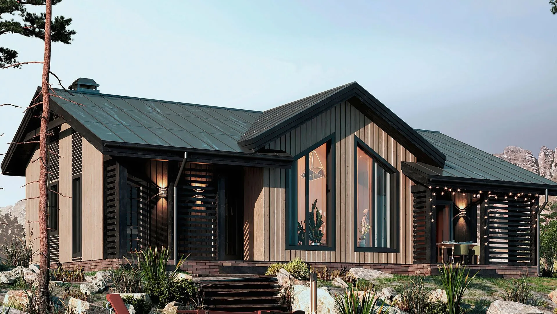 Каркасный дом «Стокгольм»