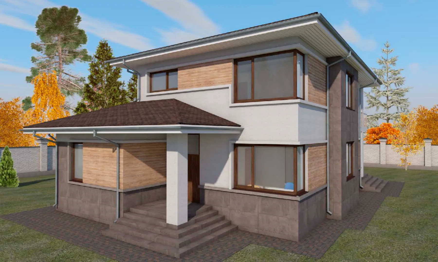 Загородный дом АС-257