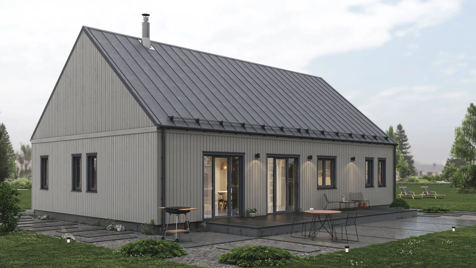 Загородный дом ИСЛАНДИЯ 100