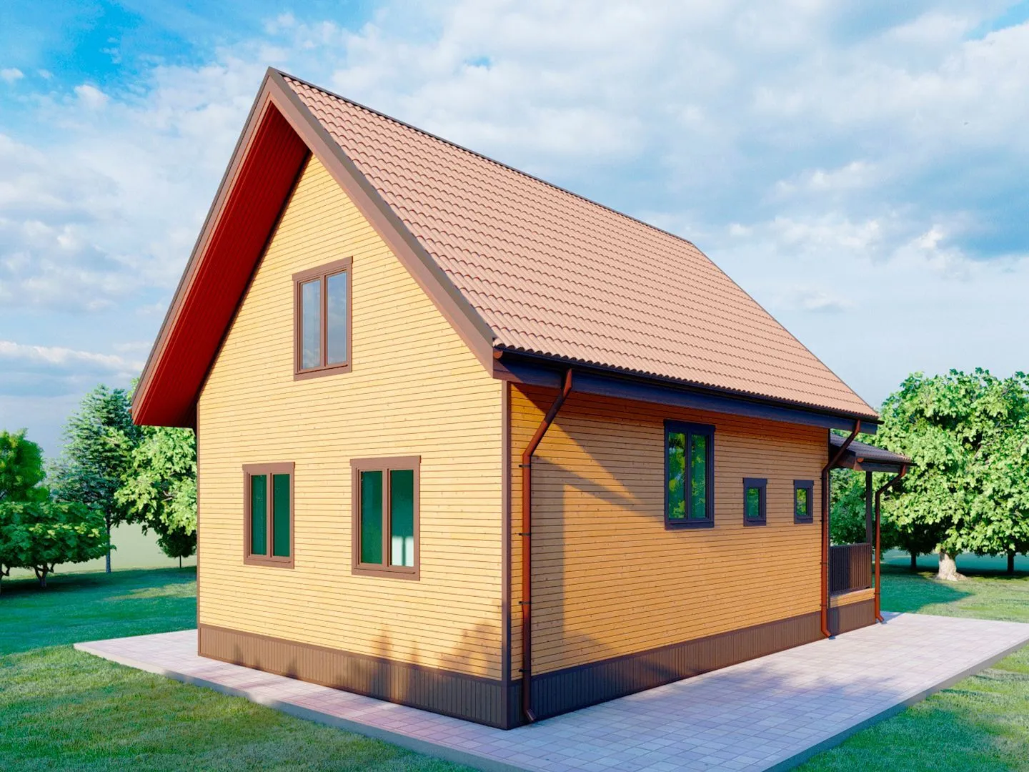 Проект Дом для ПМЖ Рубин 126