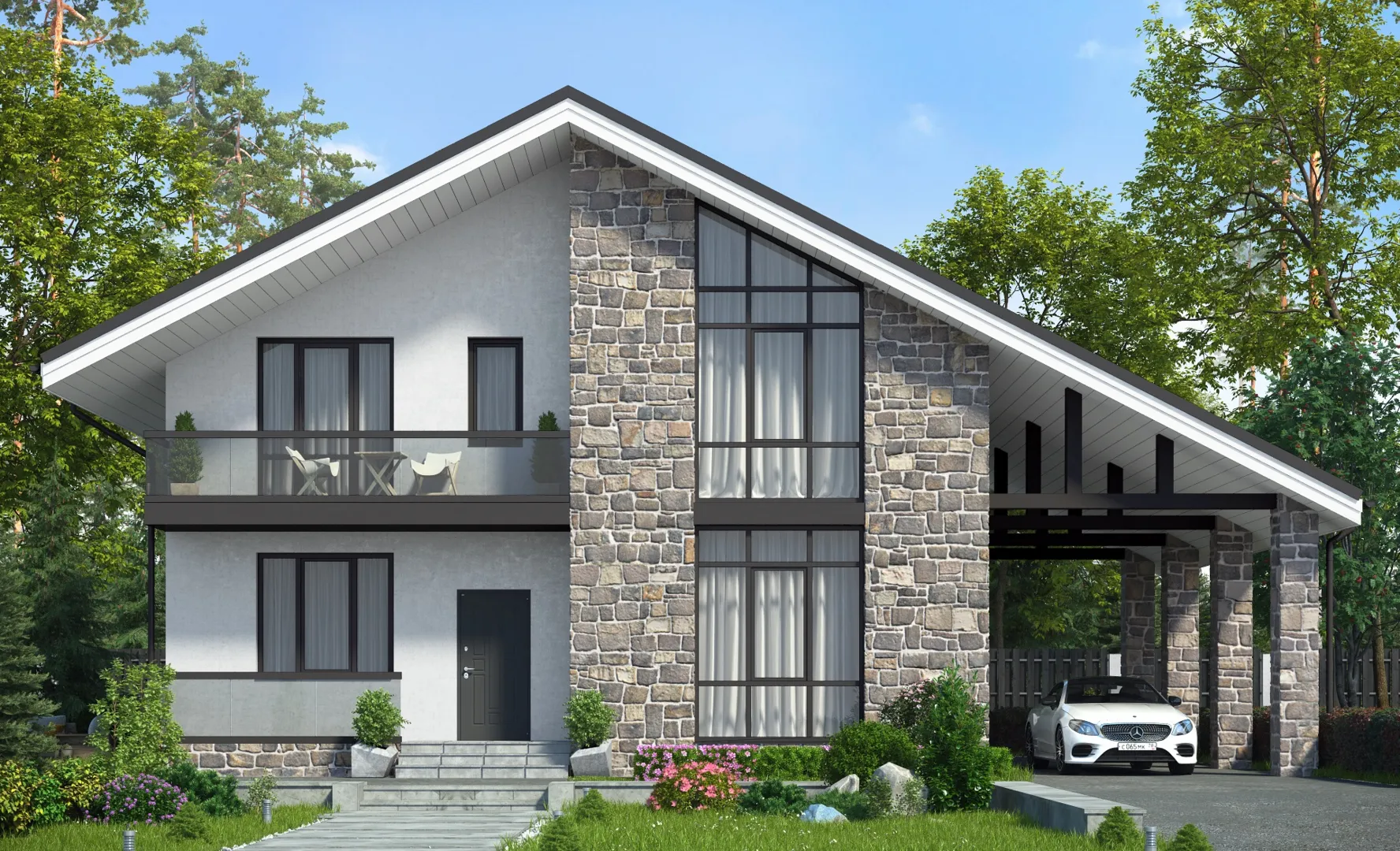 Двухэтажное шале №247