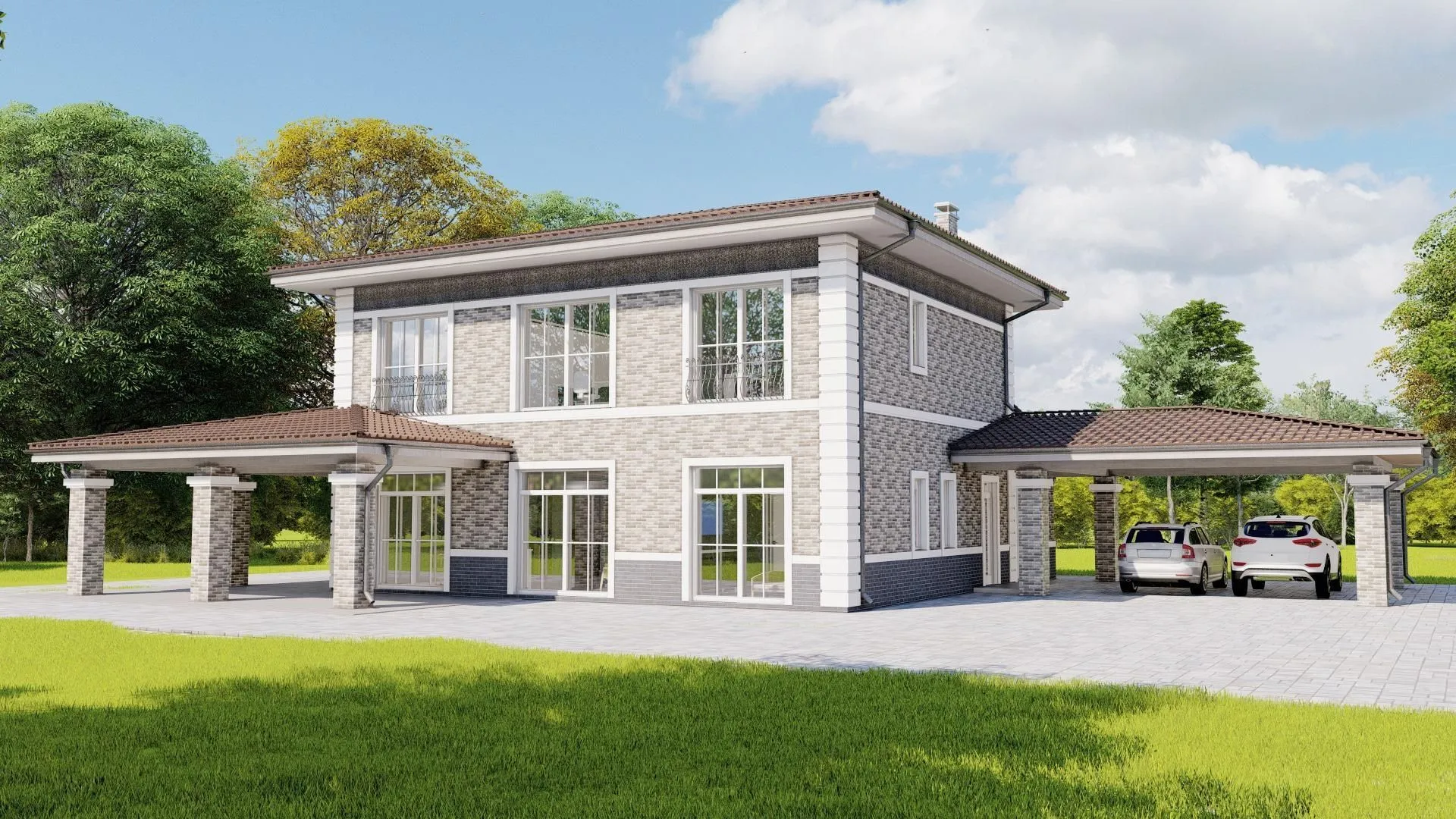 Загородный дом АС-265