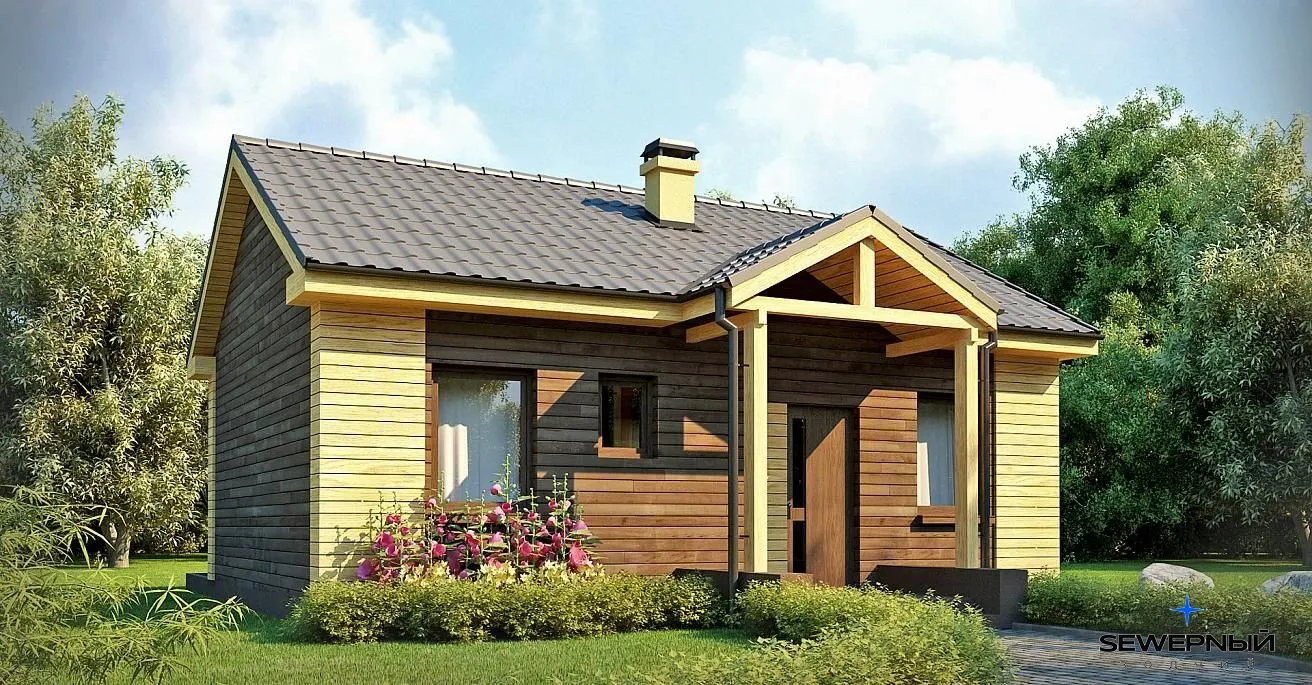 Загородный дом по проекту 