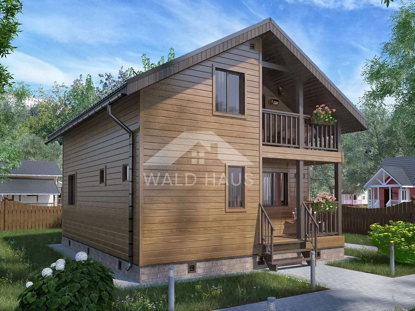 Каркасный дом 