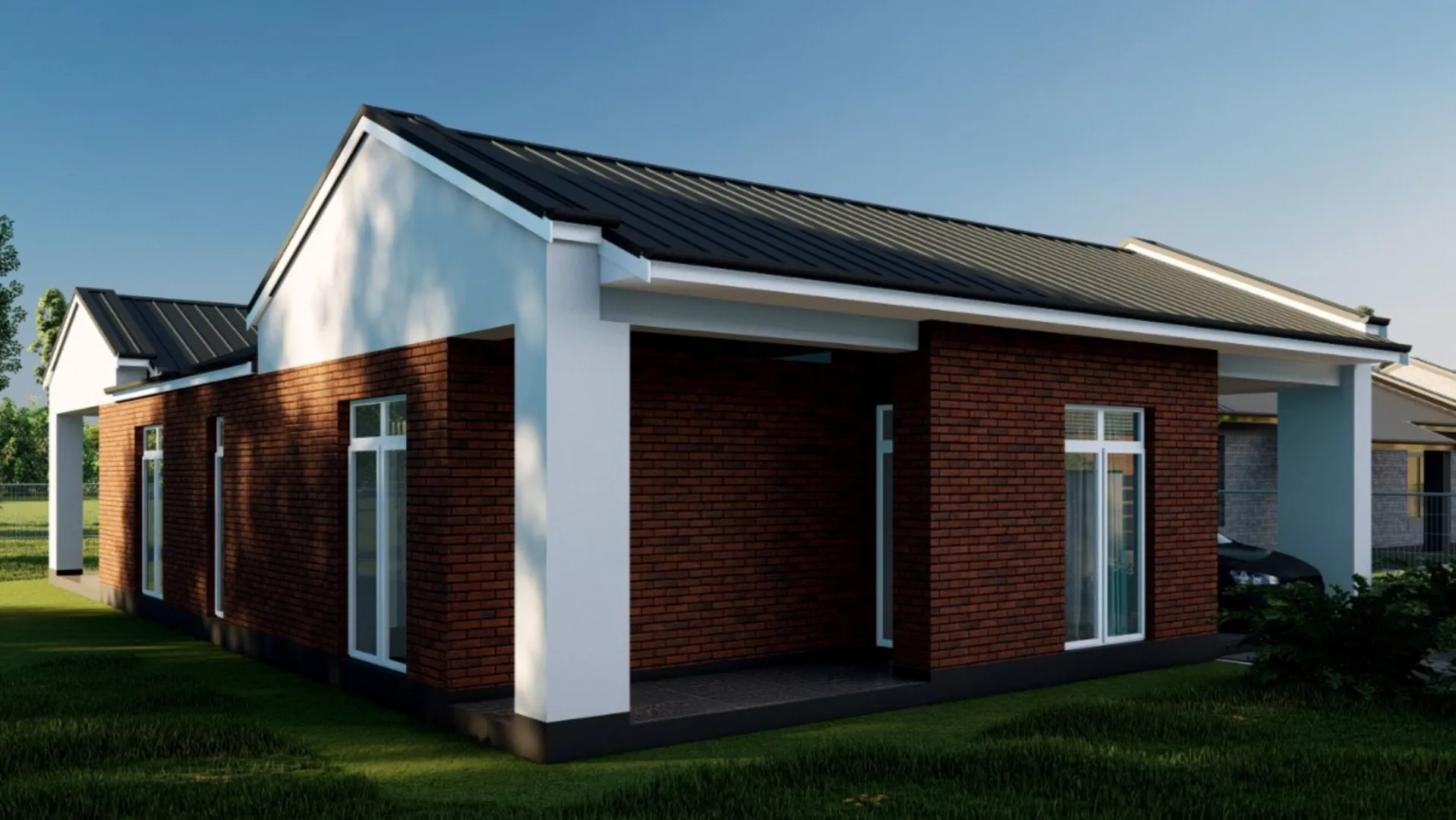 Дом с 3 спальнями 