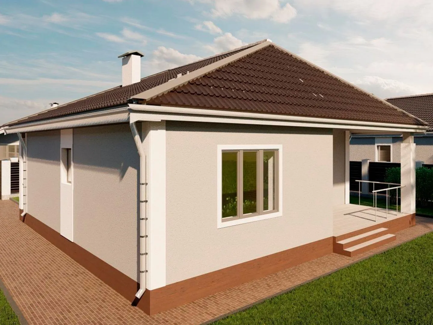 Загородный жилой дом №6