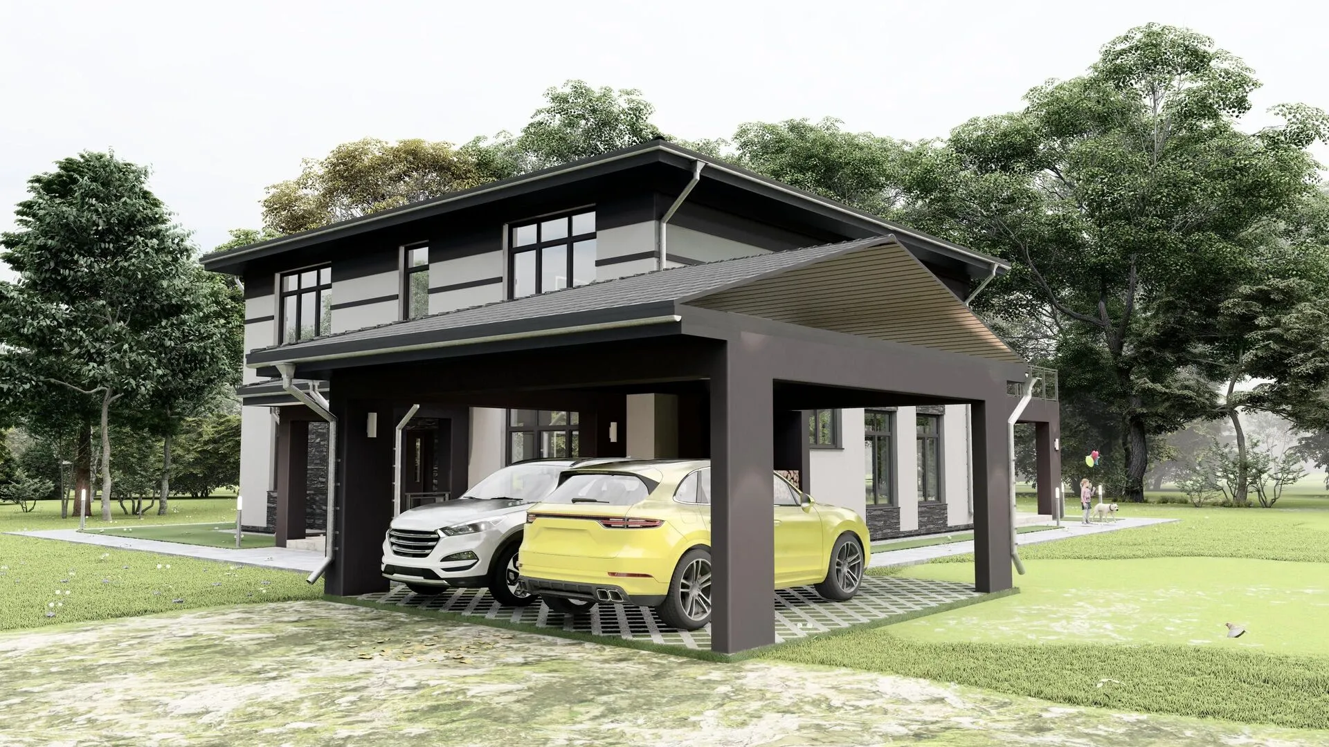 Загородный дом АС-272-1