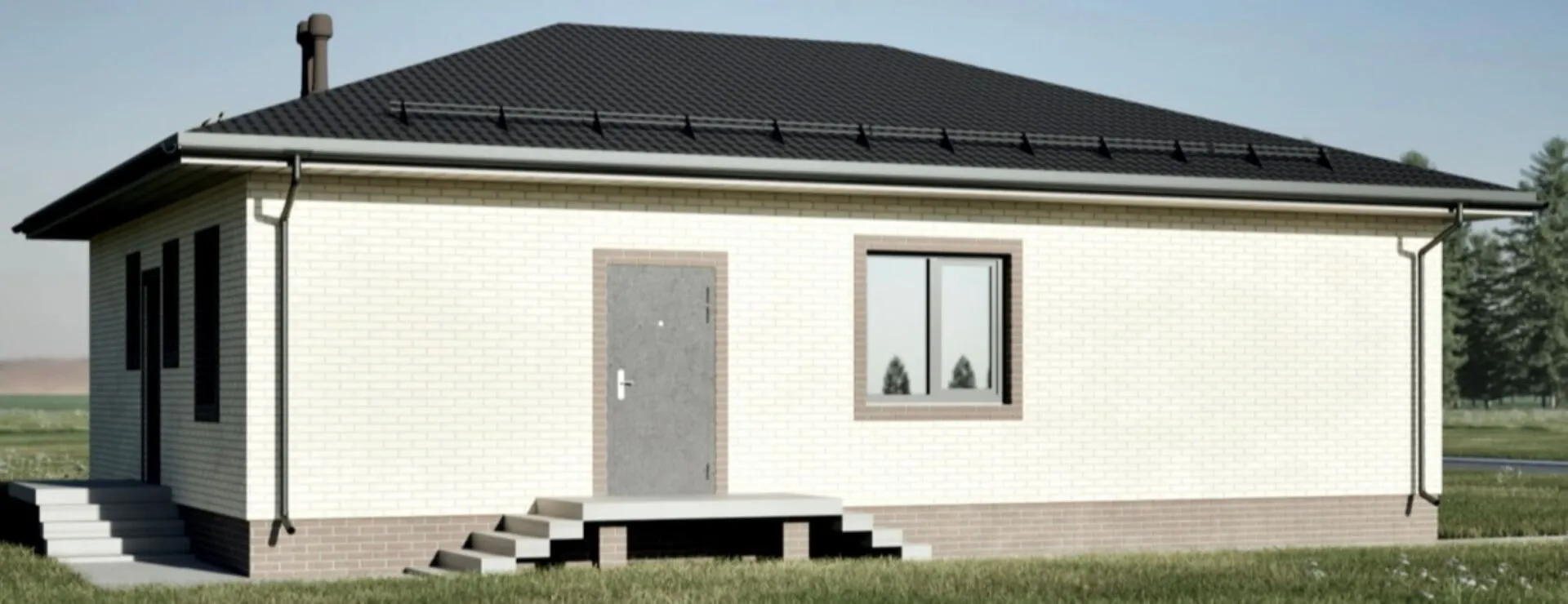 Одноэтажный ИЖС14