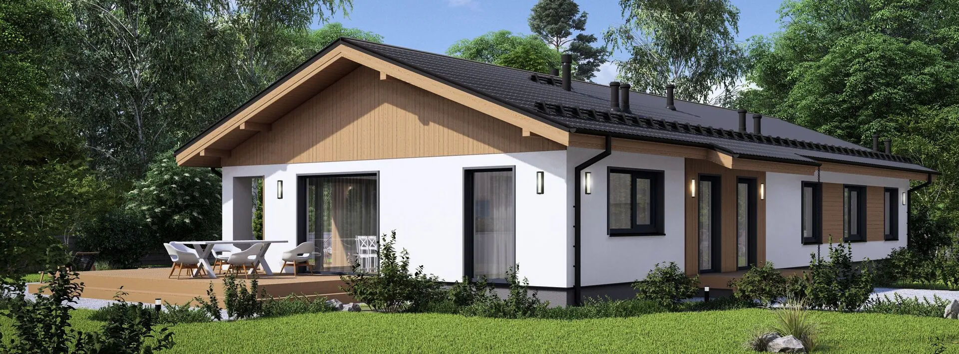 Дом из керамических блоков 