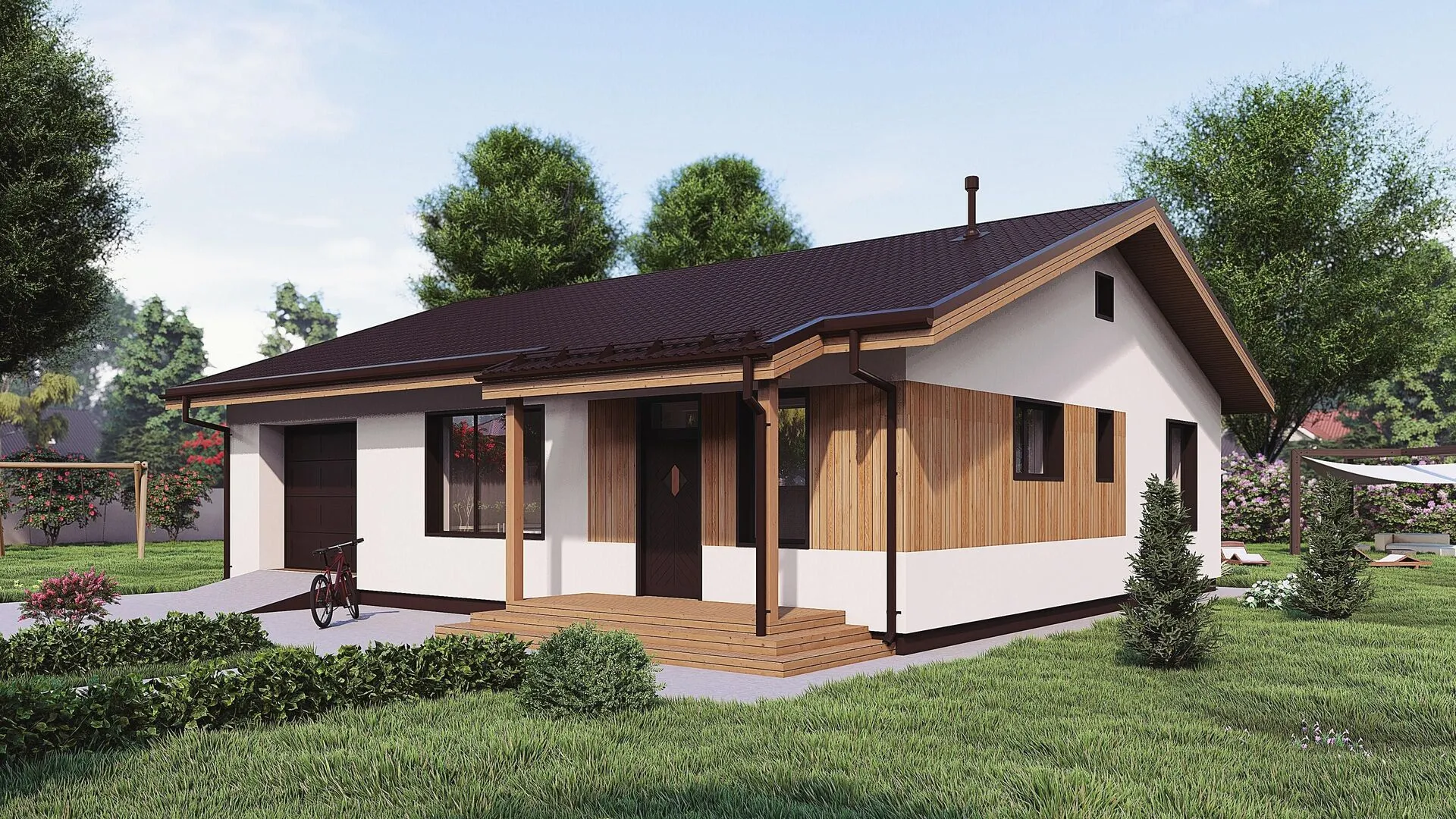 БалковДом одноэтажный 123