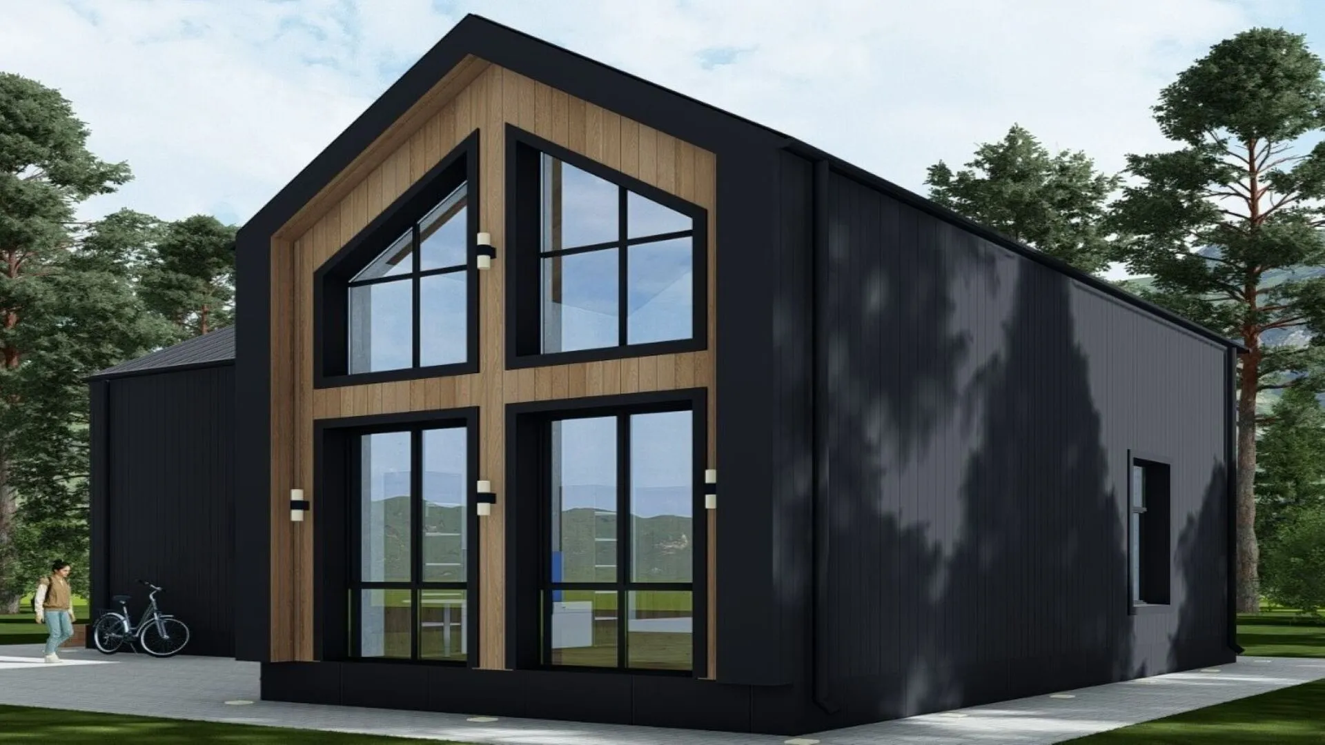 Барнхаус со вторым светом РС-15