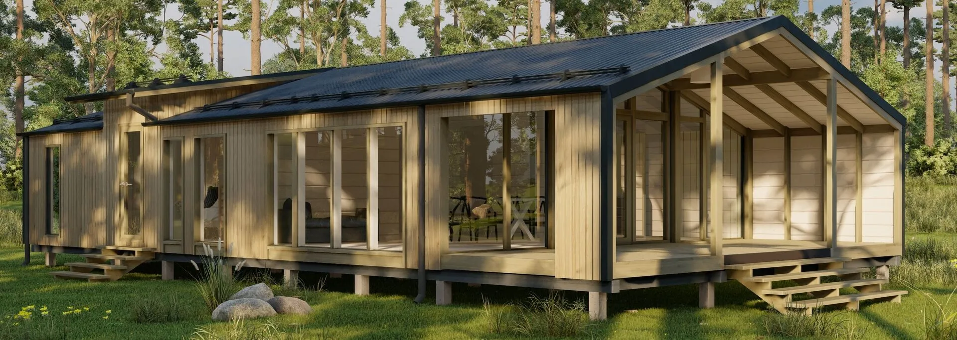 Модульный дом FL 87 (К87)