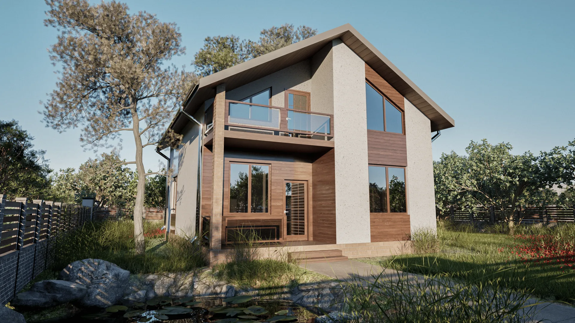 Загородный дом НИШ 168