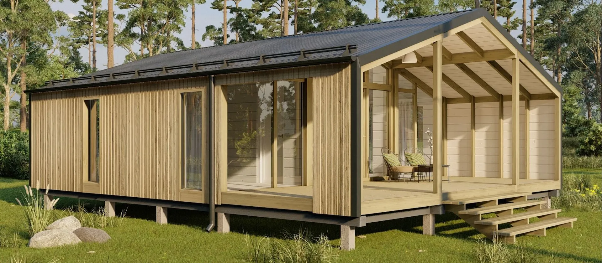 Модульный дом FL 43 (ОС43)