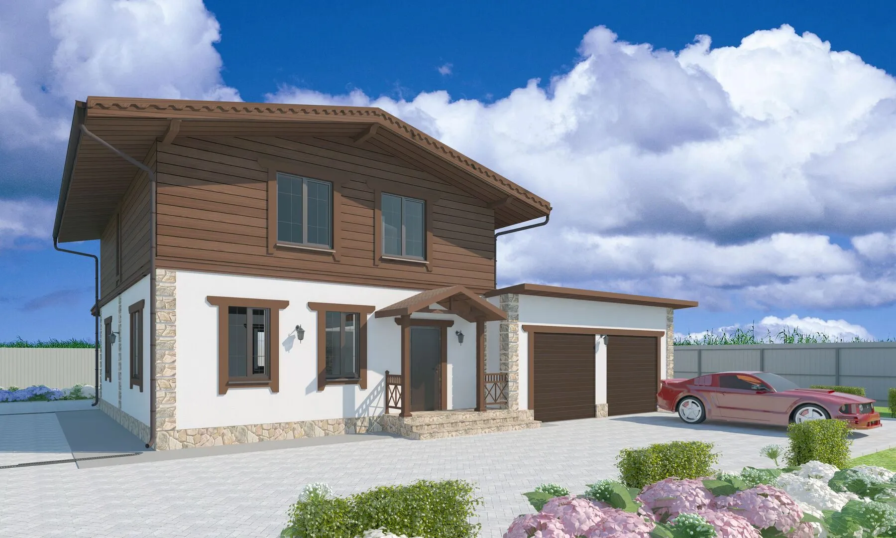 Индивидуальный жилой дом 