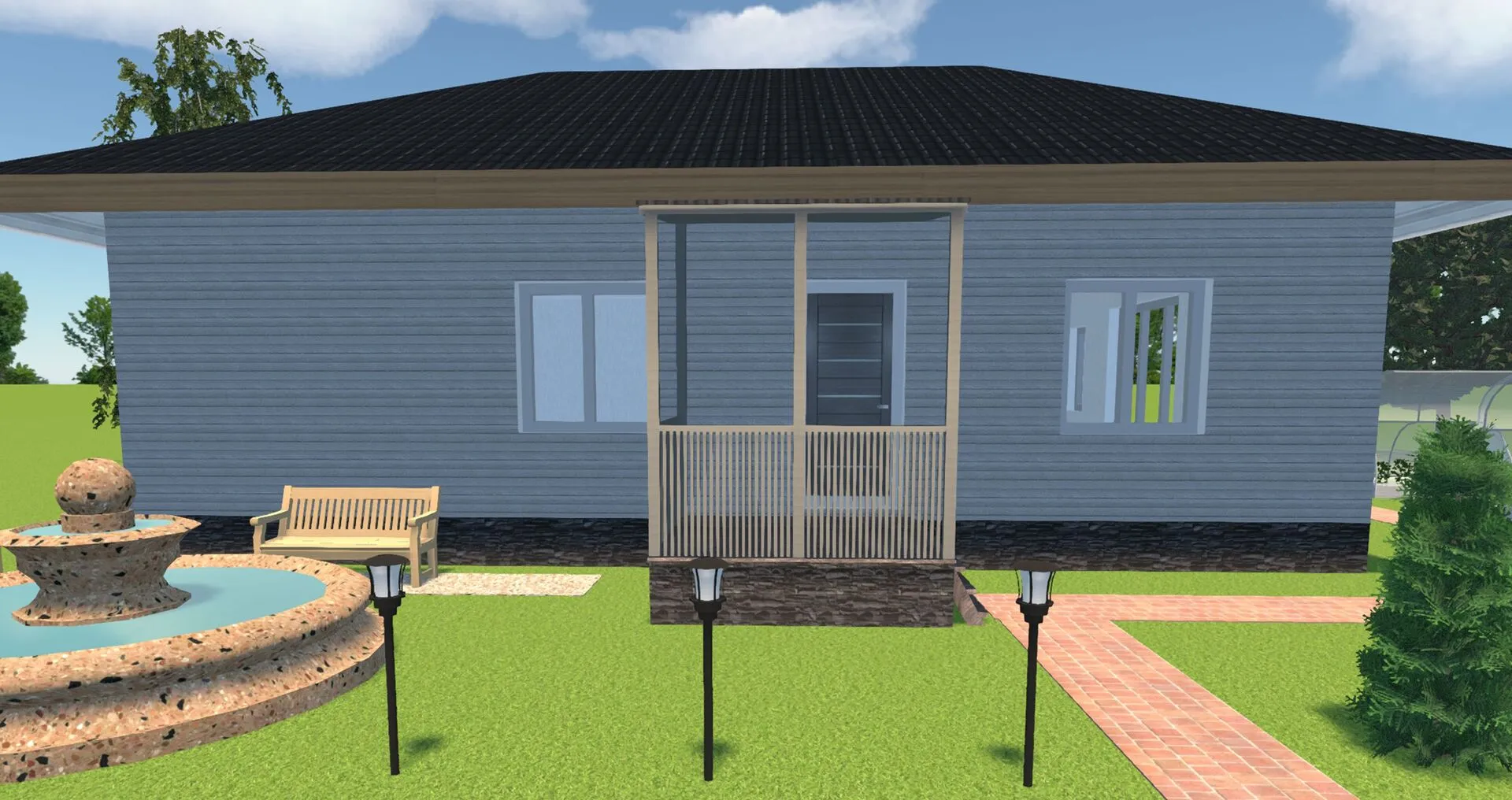 Загородный дом А-108