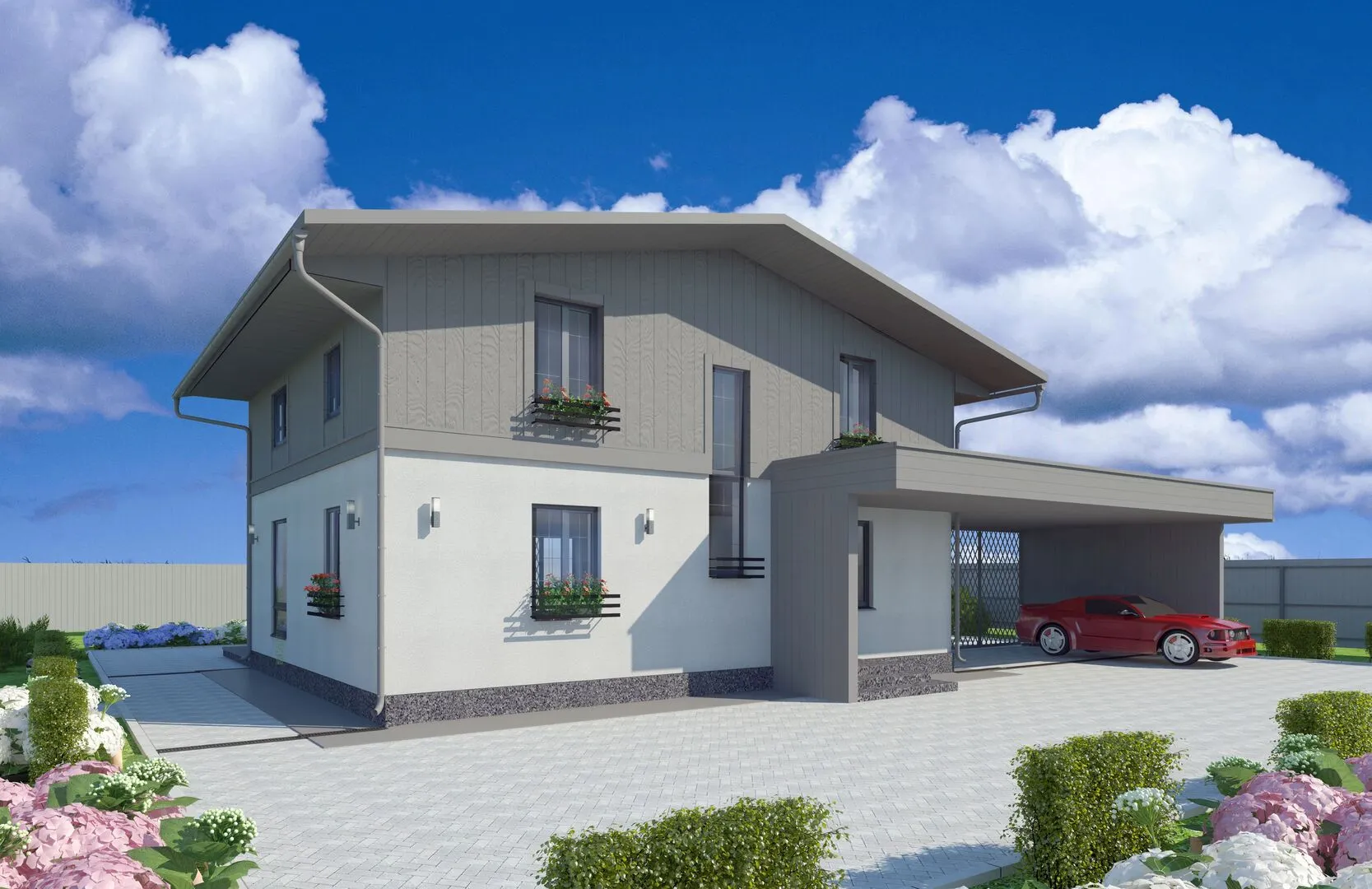 Индивидуальный жилой дом 