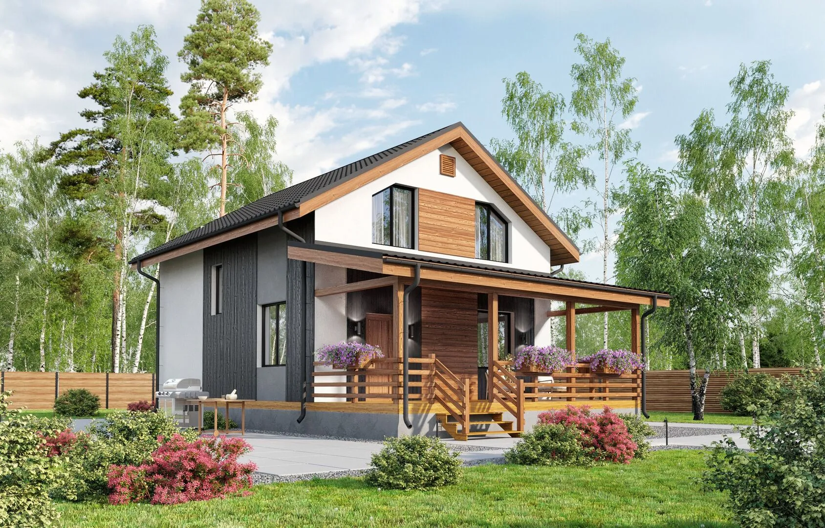 Каркасный дом «Вильфор»