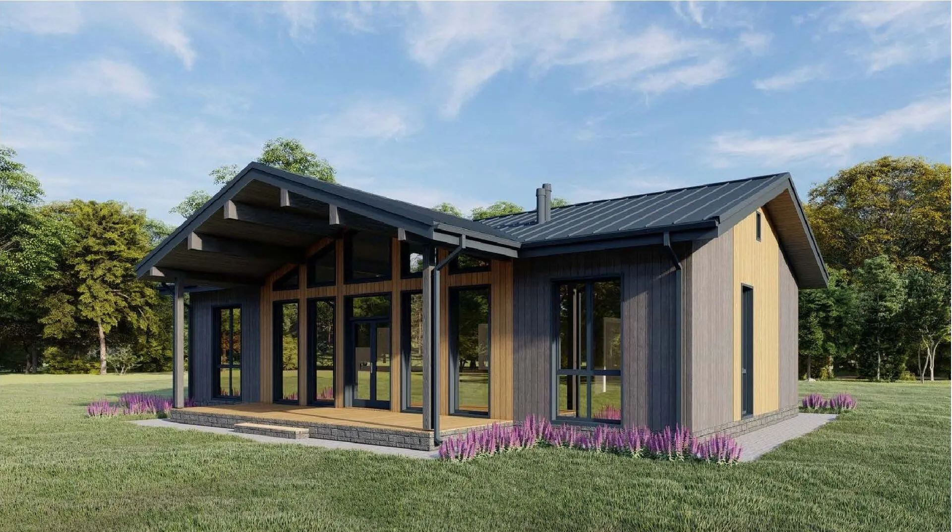 Одноэтажный Дом Арти