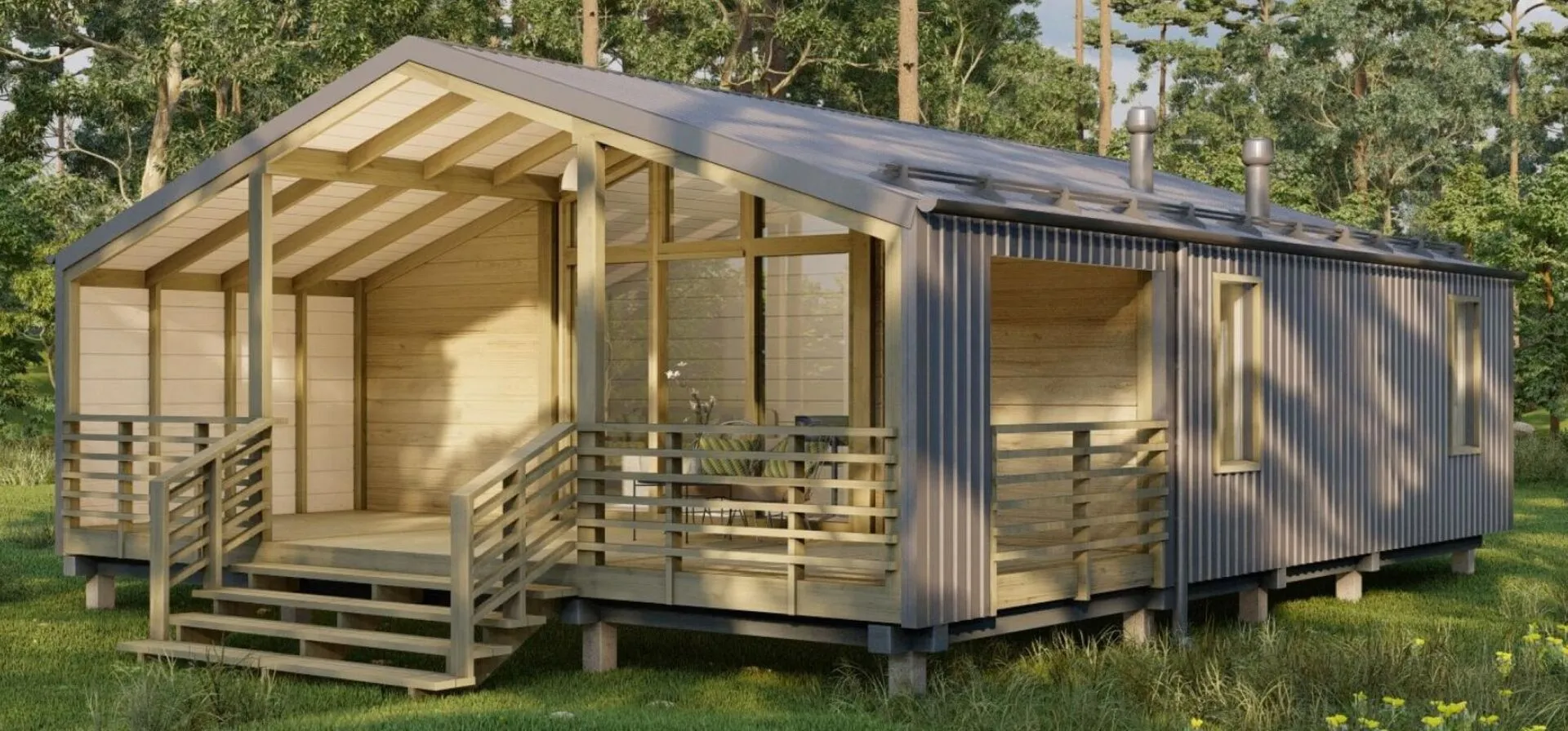 Модульный дом FL 43 (ФО43)