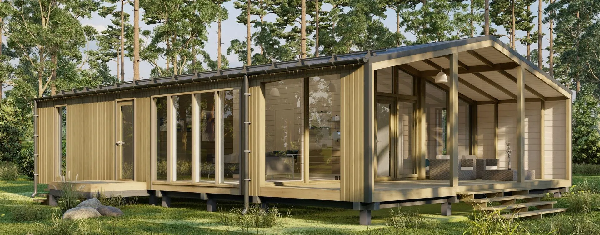 Модульный дом FL 77 (СО77)