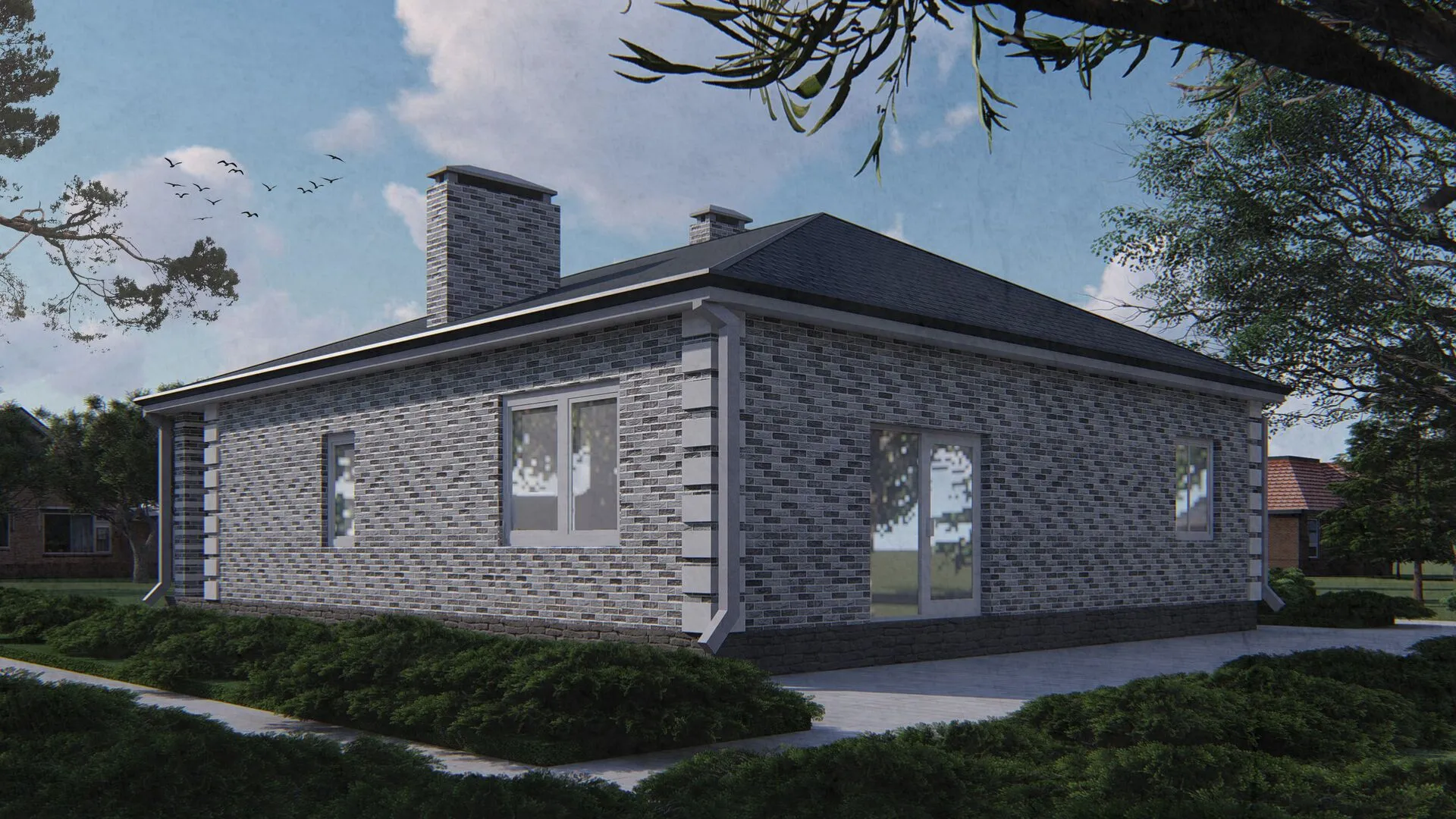 Скандинавский кирпич