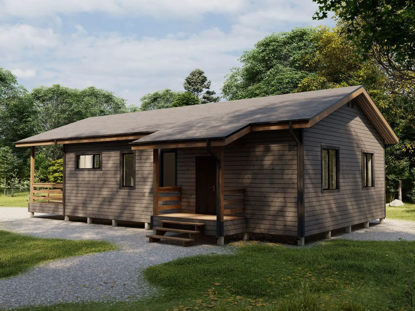 Каркасный дом Шведский 46