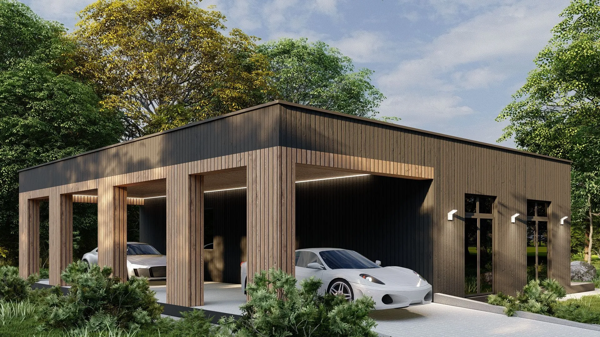 Одноэтажный B-175