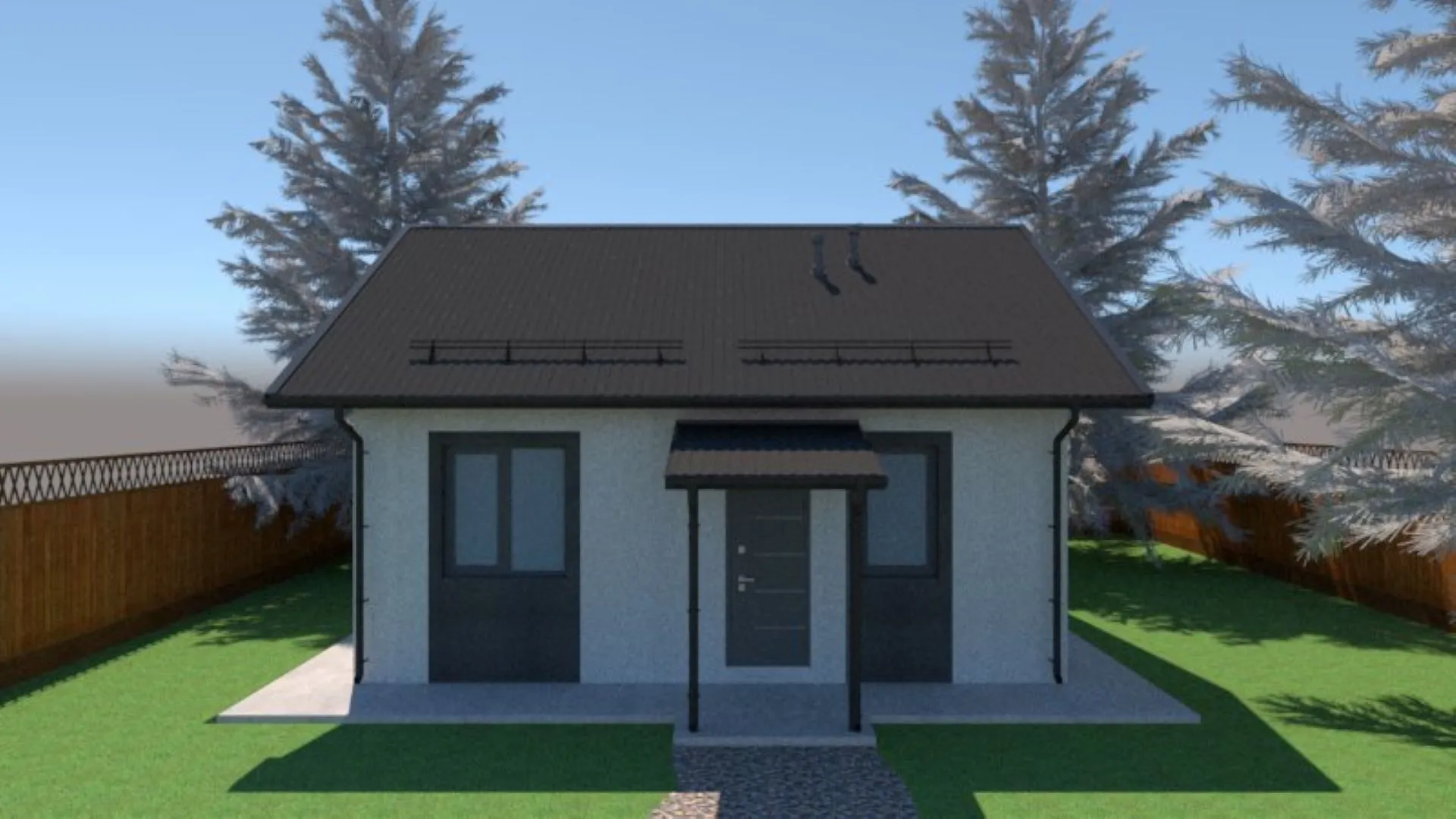 Проект Одноэтажный дом Колибри-46