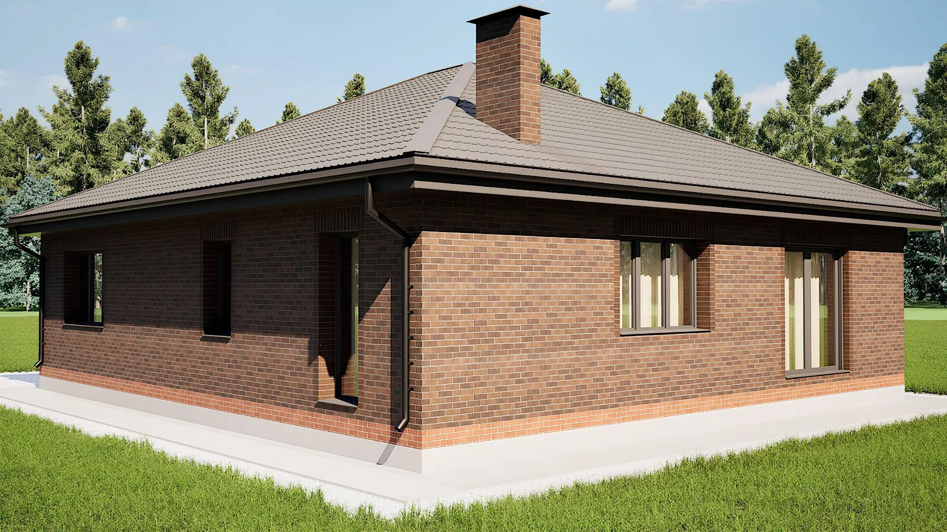 Загородный дом П-130