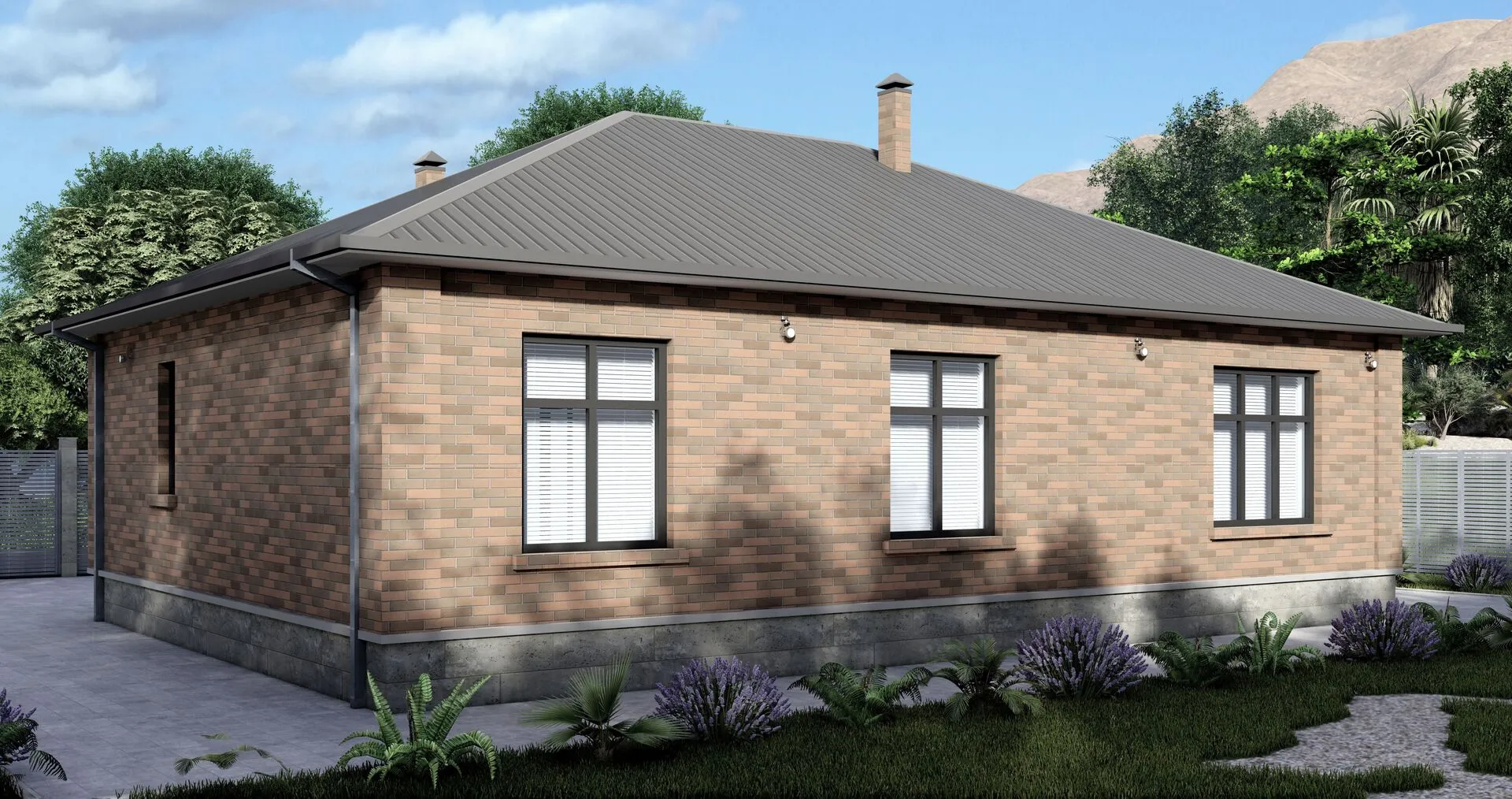 ИНДИВИДУАЛЬНЫЙ ЖИЛОЙ ДОМ F057