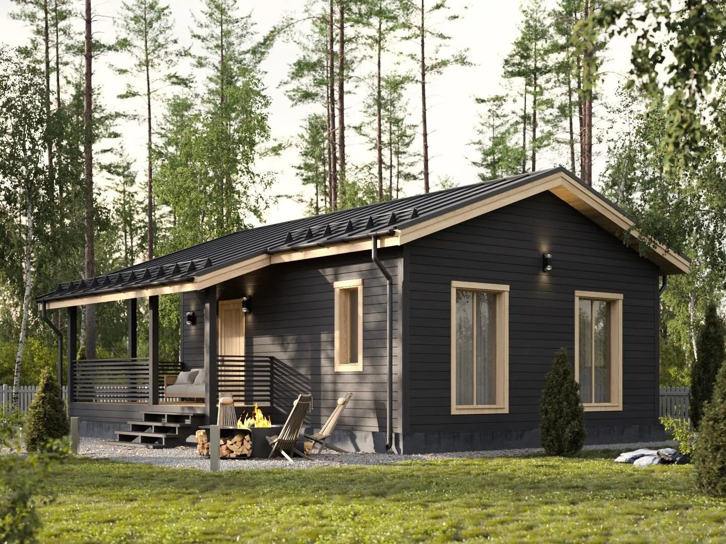 Одноэтажный дом Верона