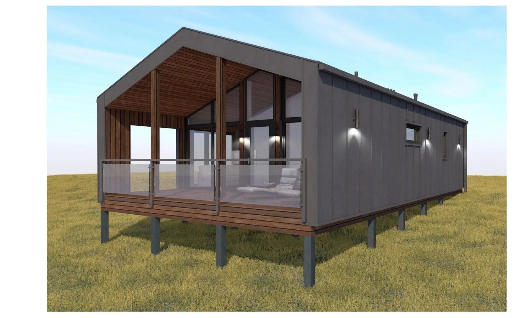 Барнхаус 80 м. кв.