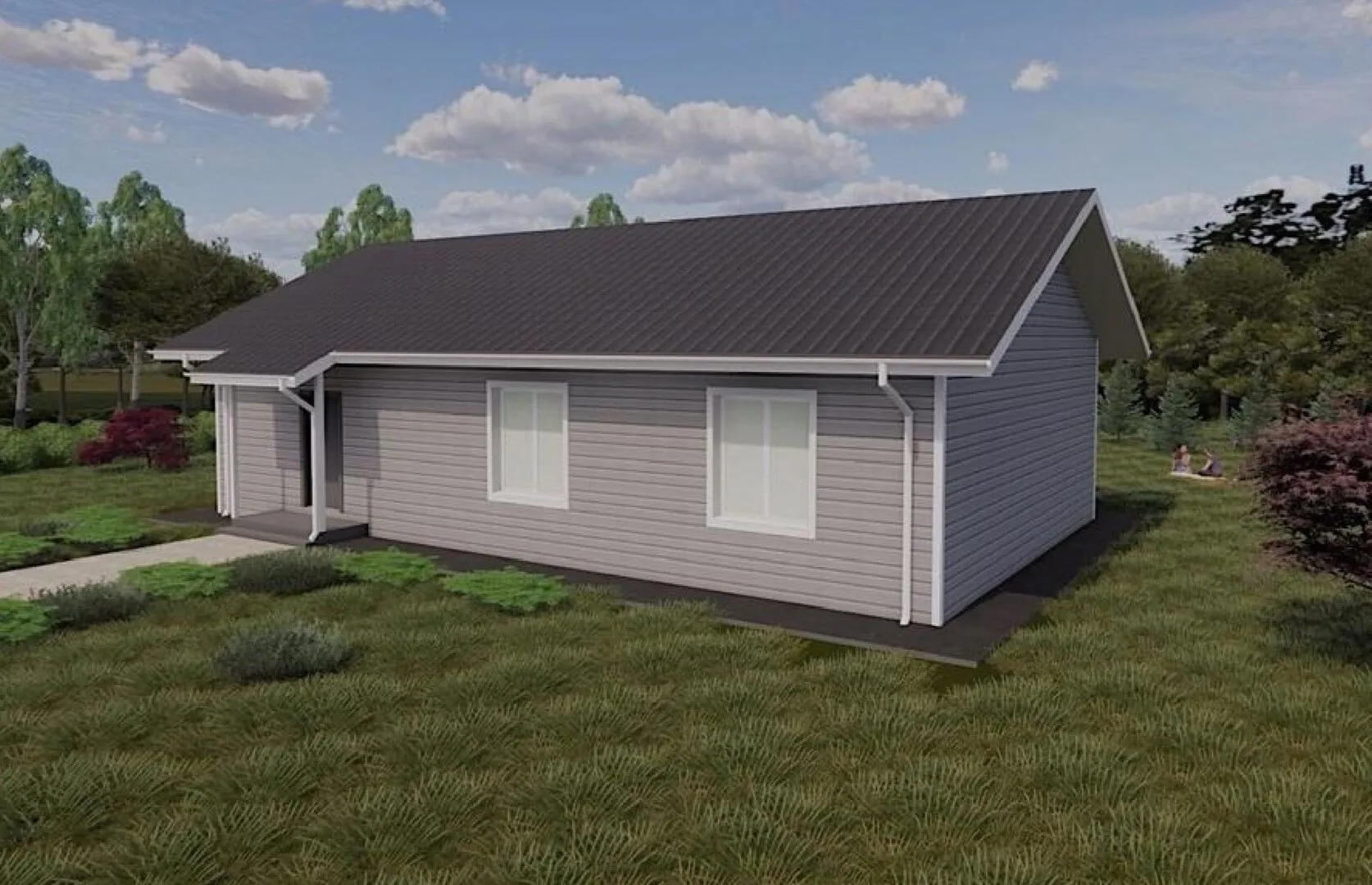 Одноэтажный дом София