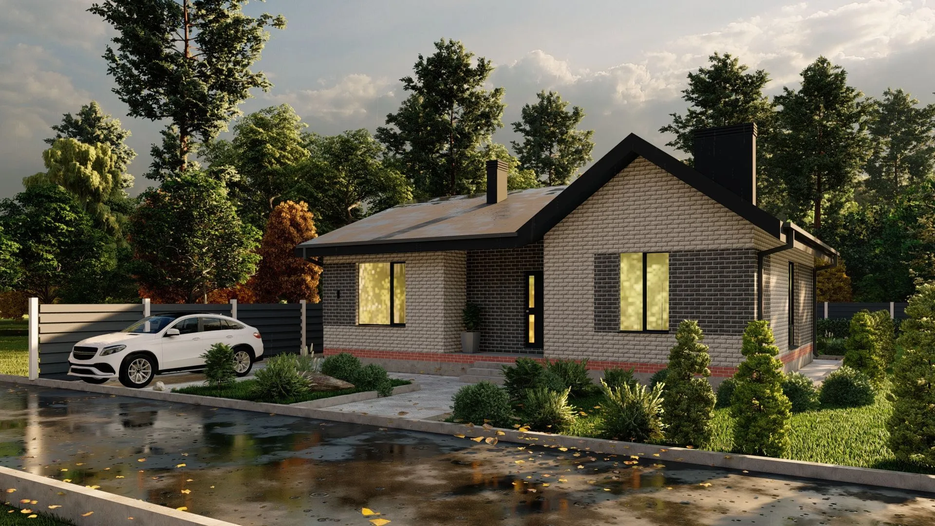 Индивидуальный жилой дом Т1-100(98)