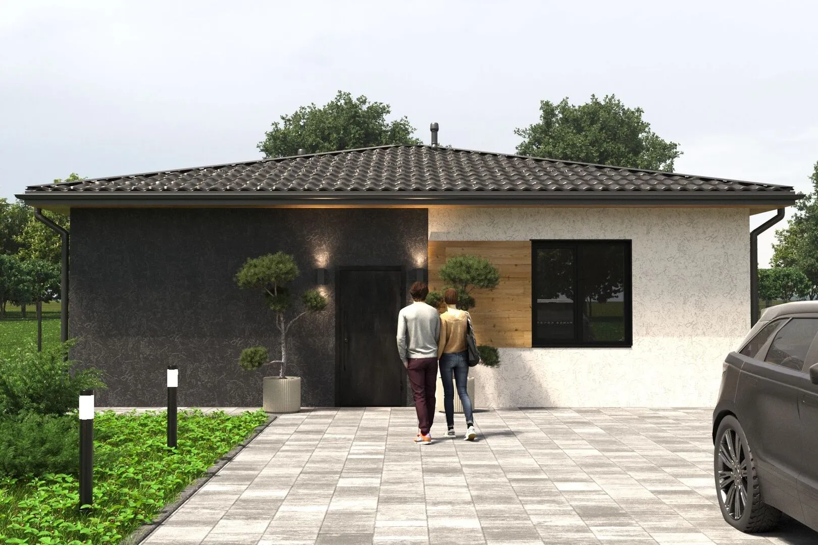 Одноэтажный дом Basic 82П