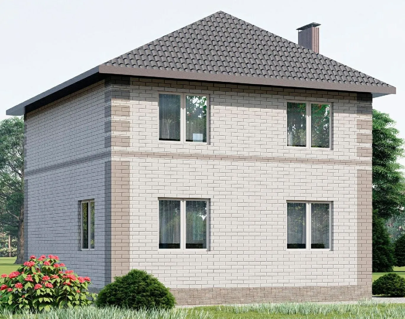 Двухэтажный дом №9