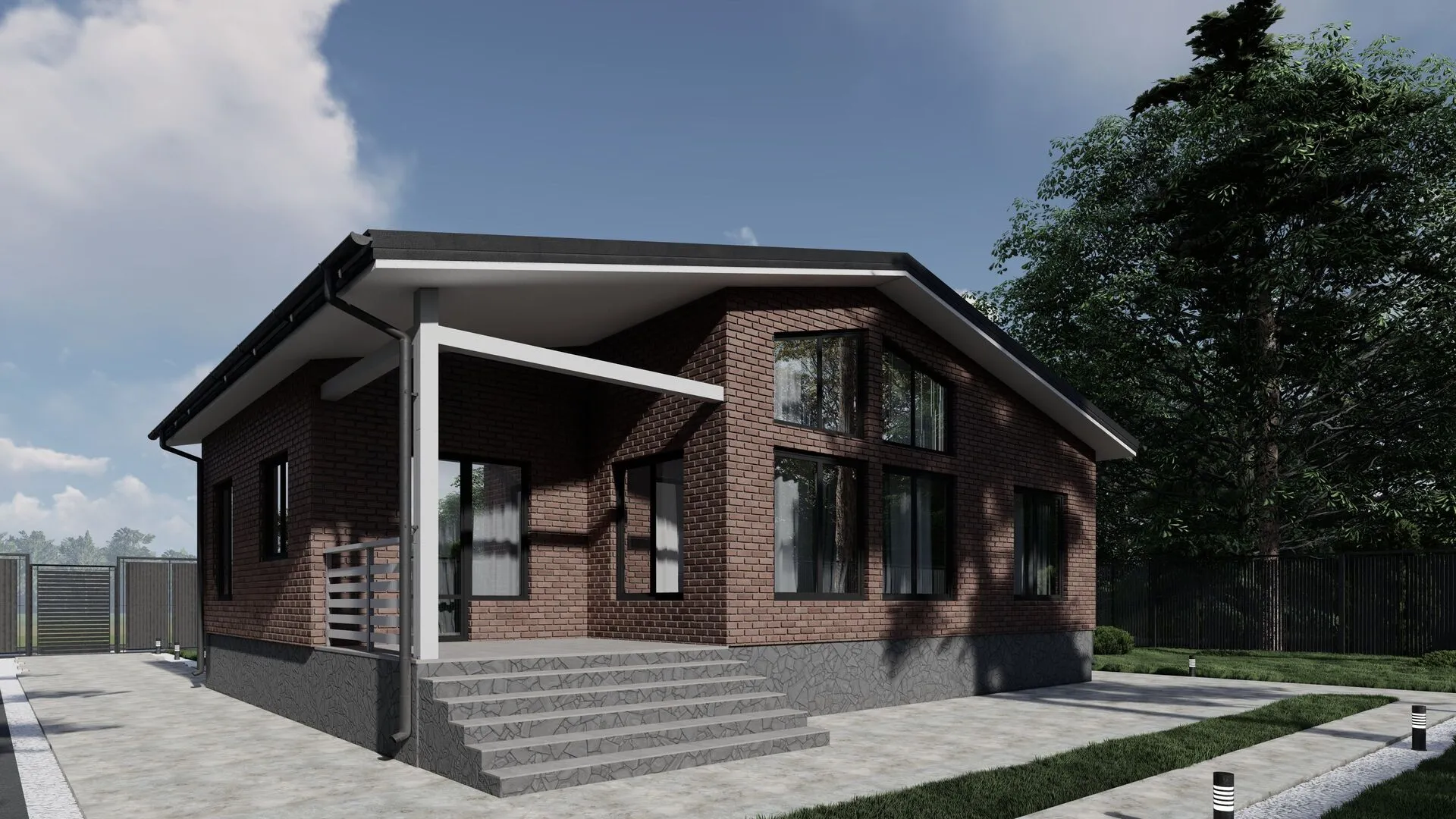 Каркасный дом Белл