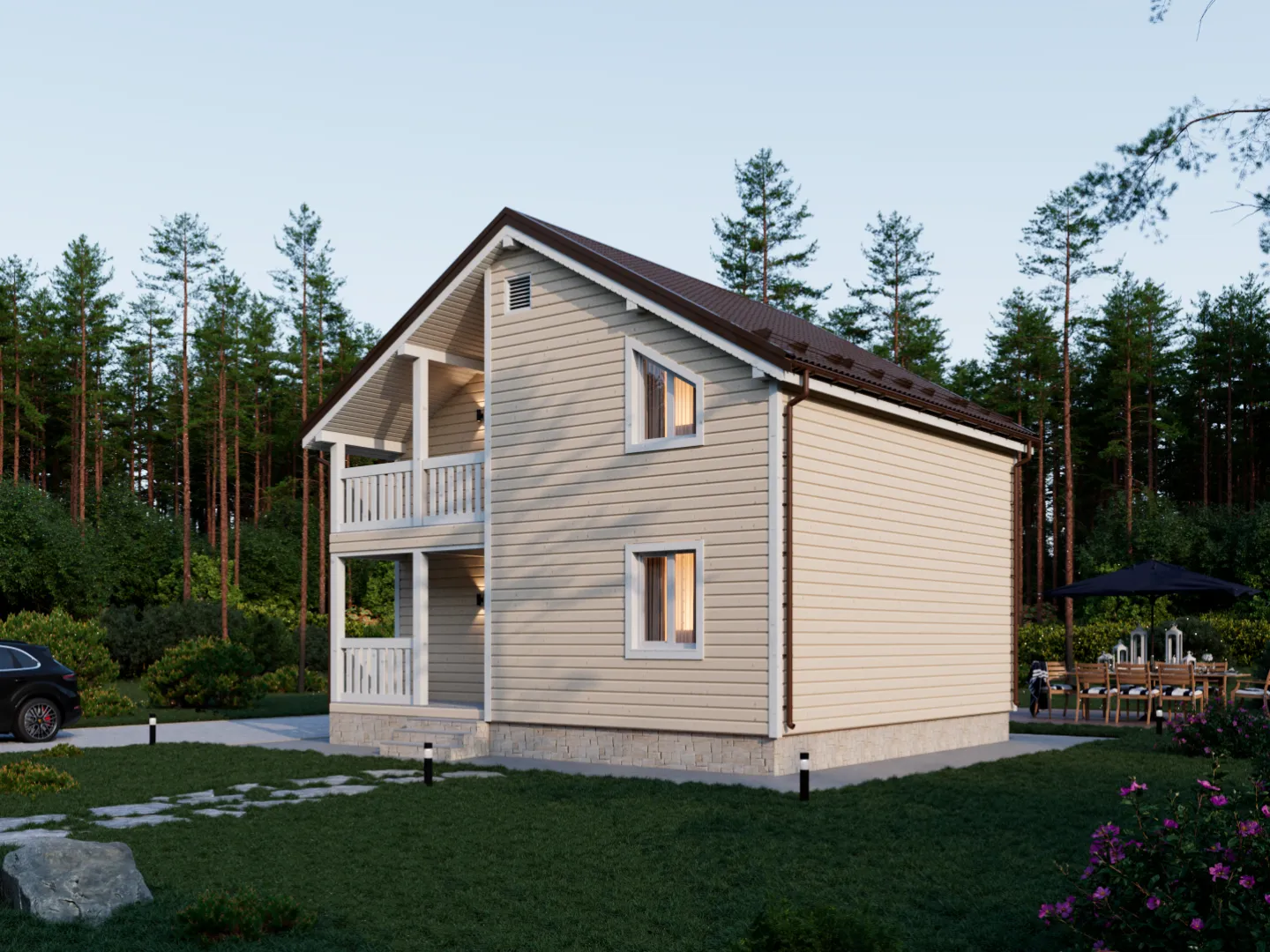 Каркасный дом «Вега»