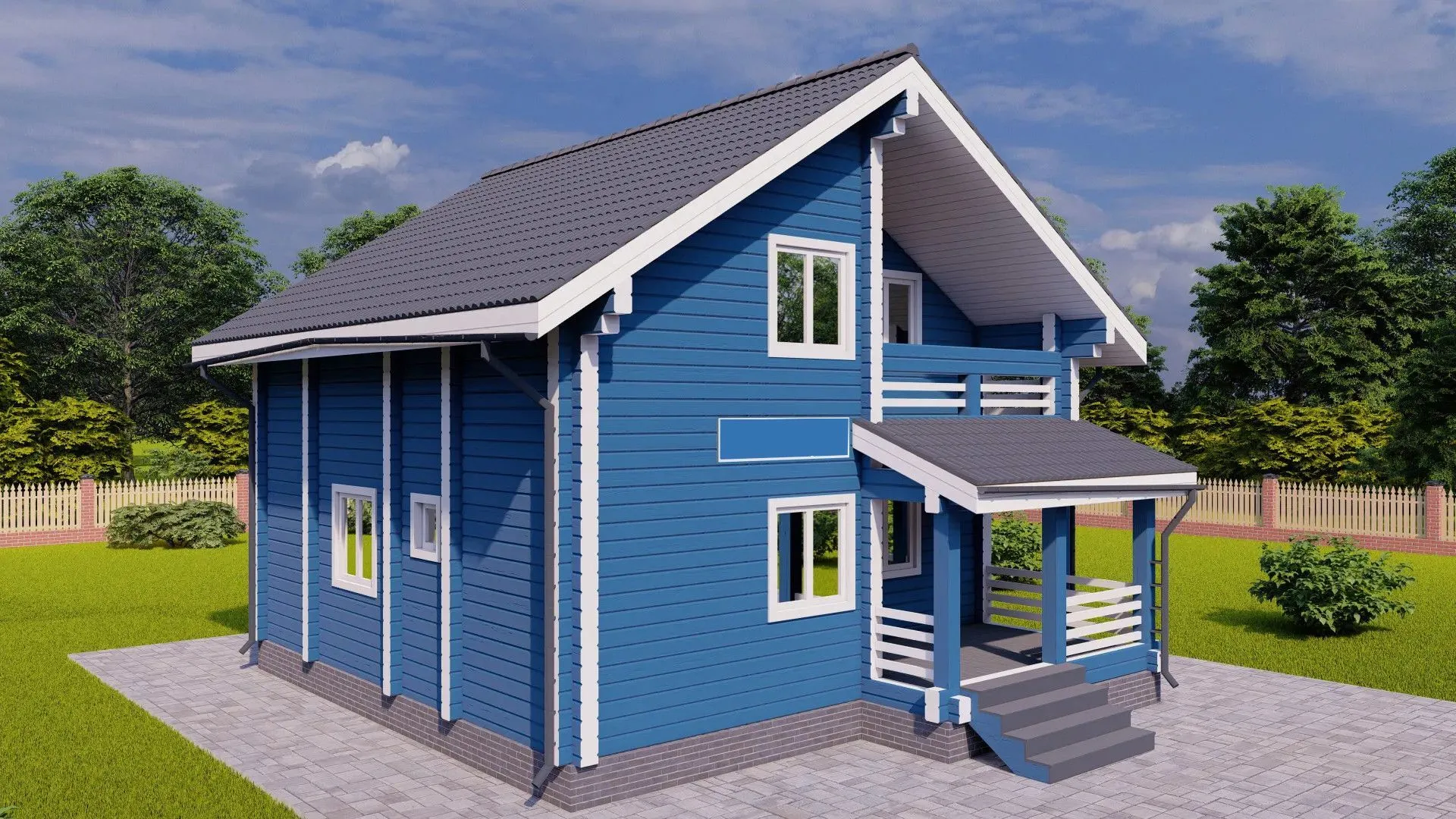 Зимняя сказка 113 м2 для большой семьи