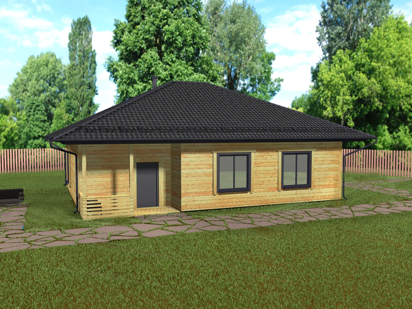 Загородный дом Сибиряк-103