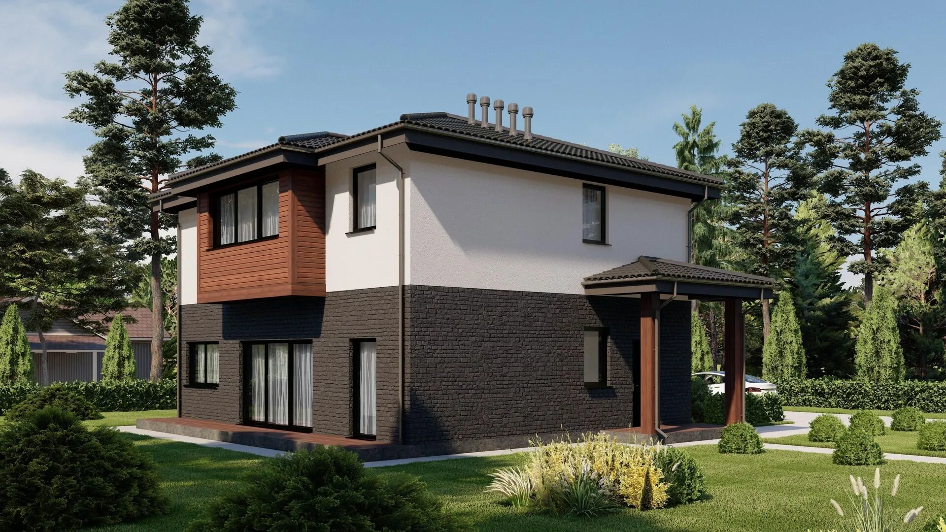 Загородный дом ВС-115