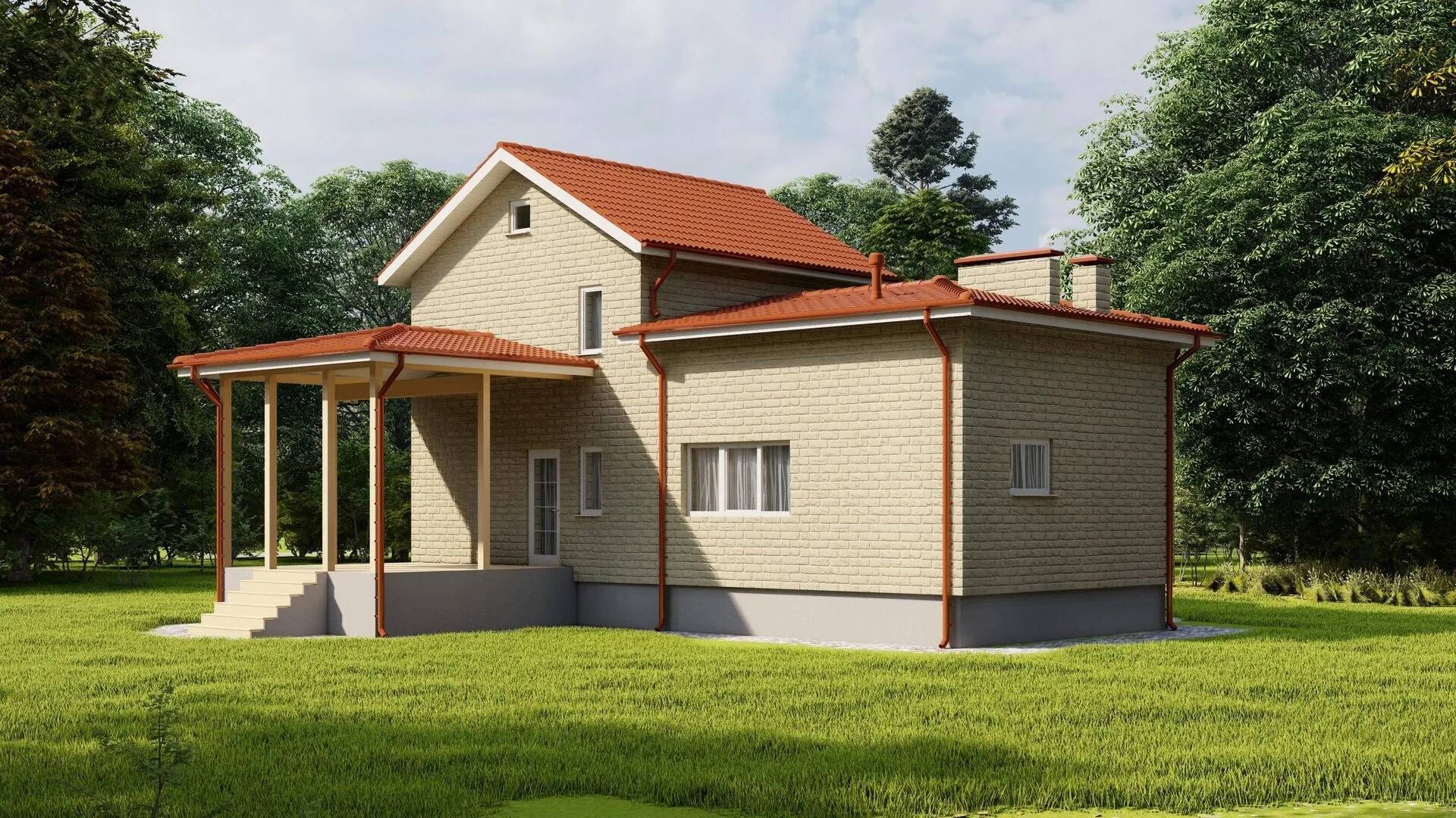 Загородный дом ВС-121